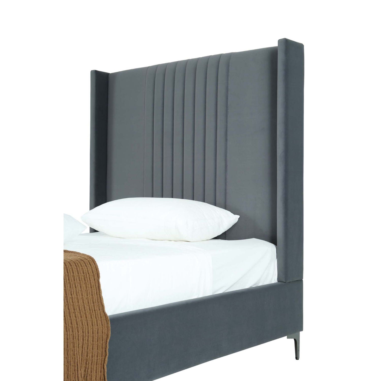 Promenade - Bed With Upholstered Headboard And Slats