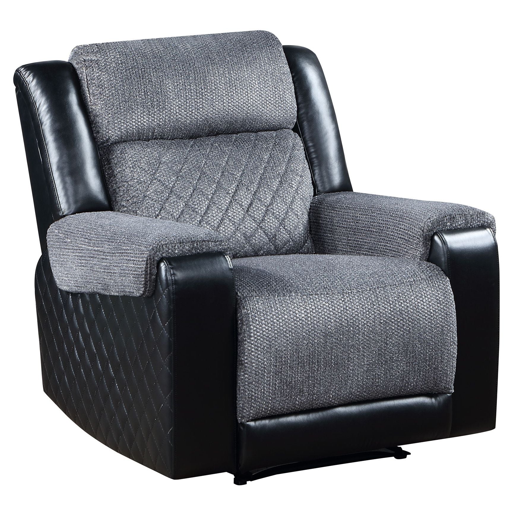 Alicia - Recliner - Gray Black - Best Buy Furniture
