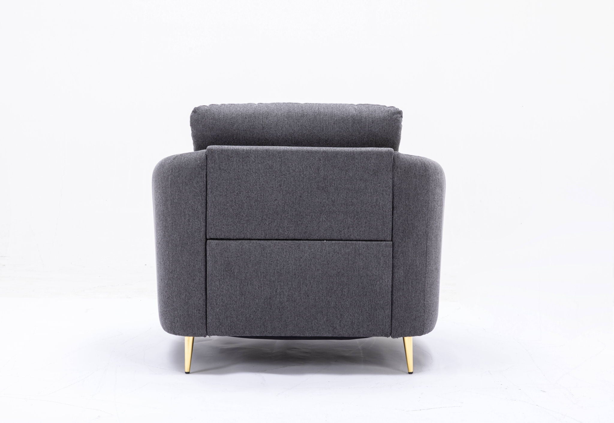 Yuina - Linen Chair - Gray - Best Buy Furniture
