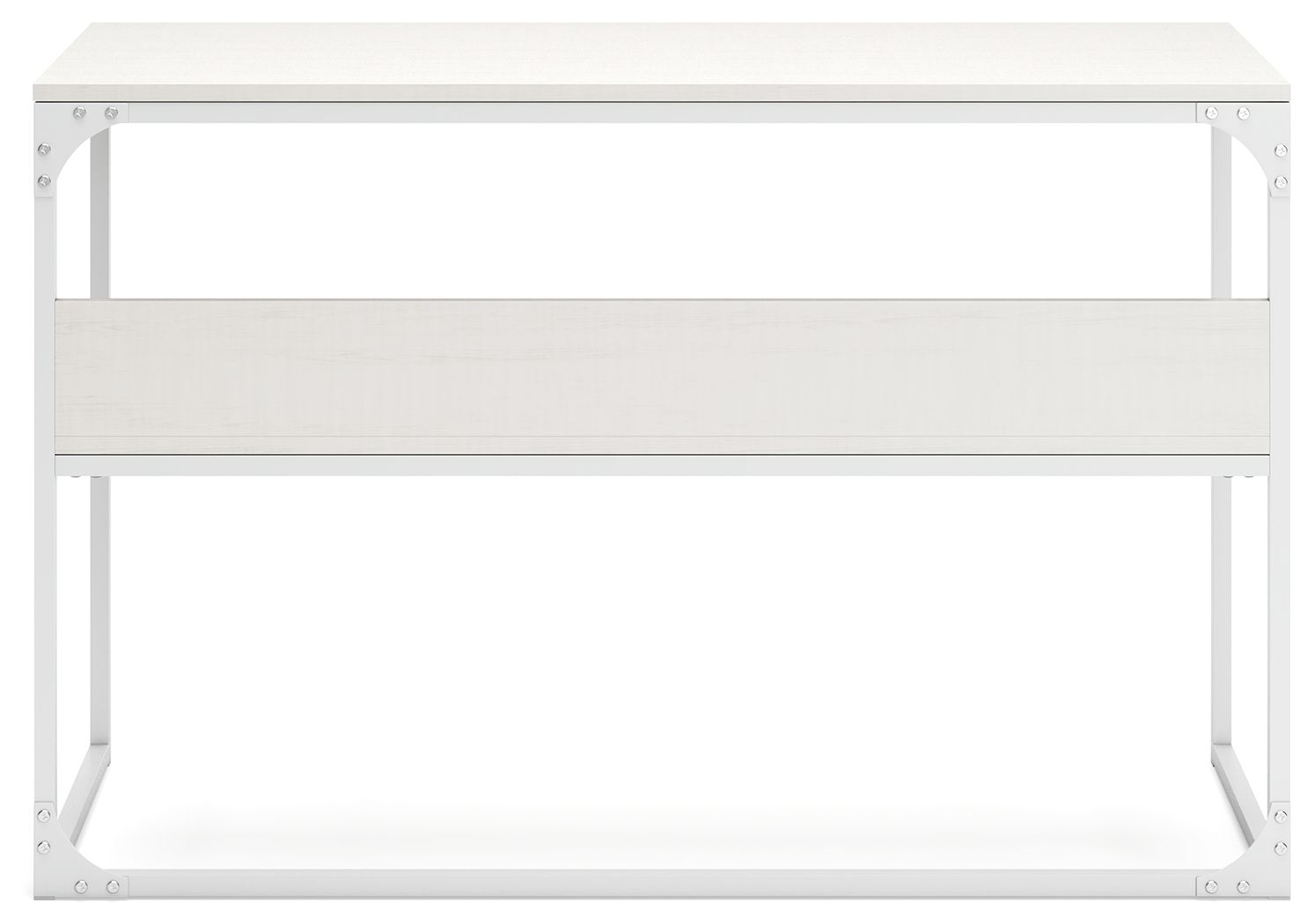 Deznee - 48" Home Office Desk - White - Best Buy Furniture