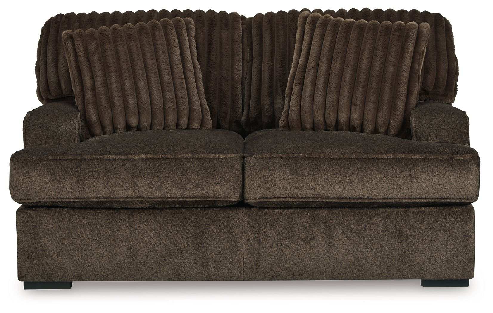 Aylesworth - Loveseat - Chocolate - Best Buy Furniture