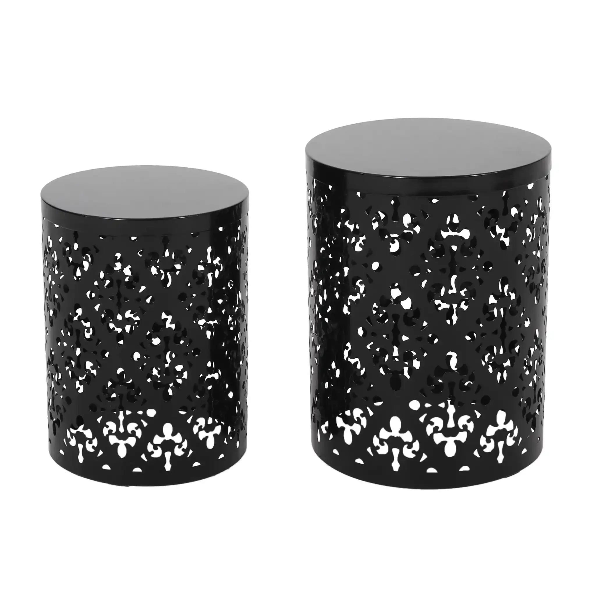 Outdoor Metal Modern Design End Table - Best Buy Furniture