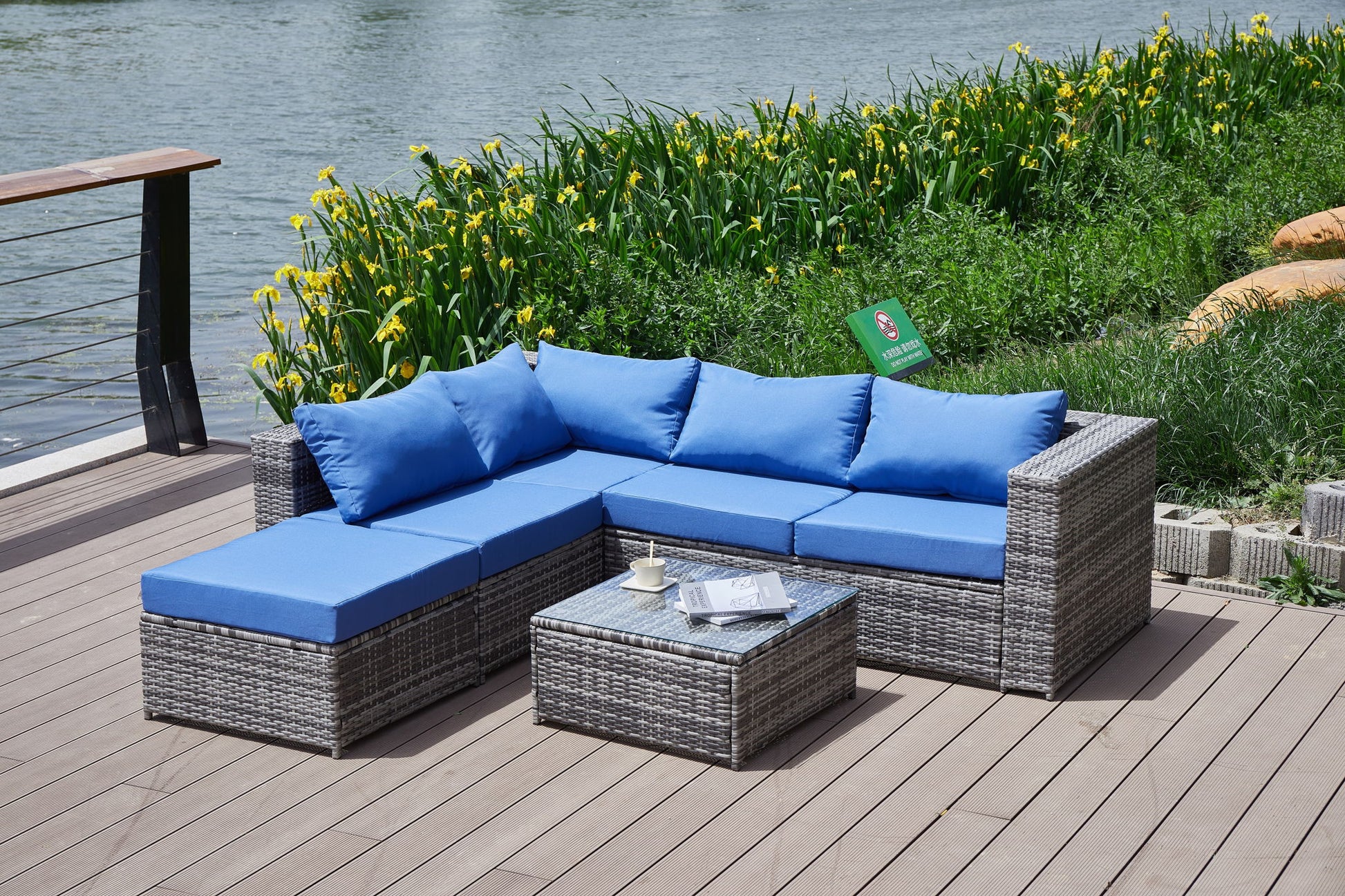 Patio Sofa With Cushions - Best Buy Furniture