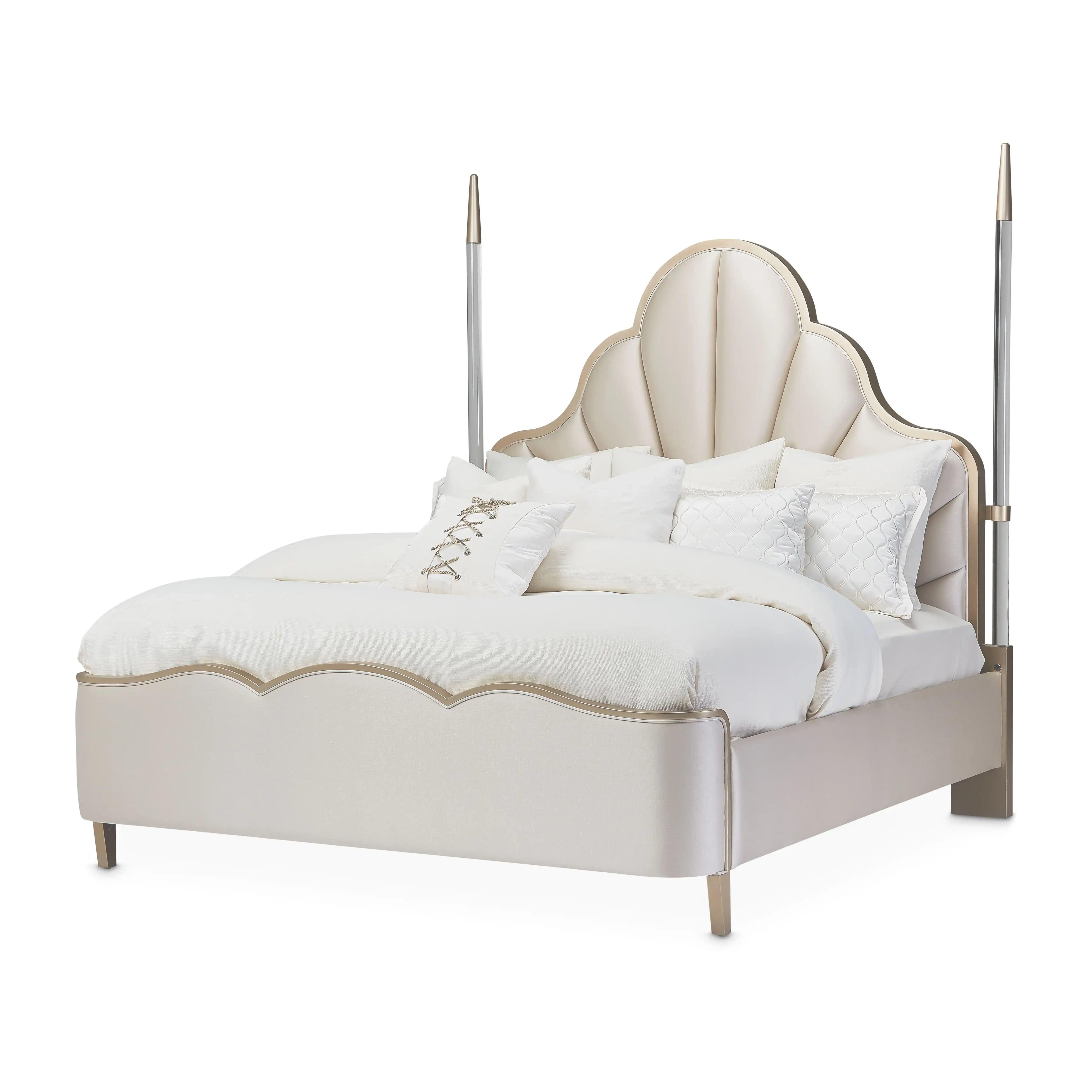 Malibu Crest - Scalloped Poster Bed - Best Buy Furniture