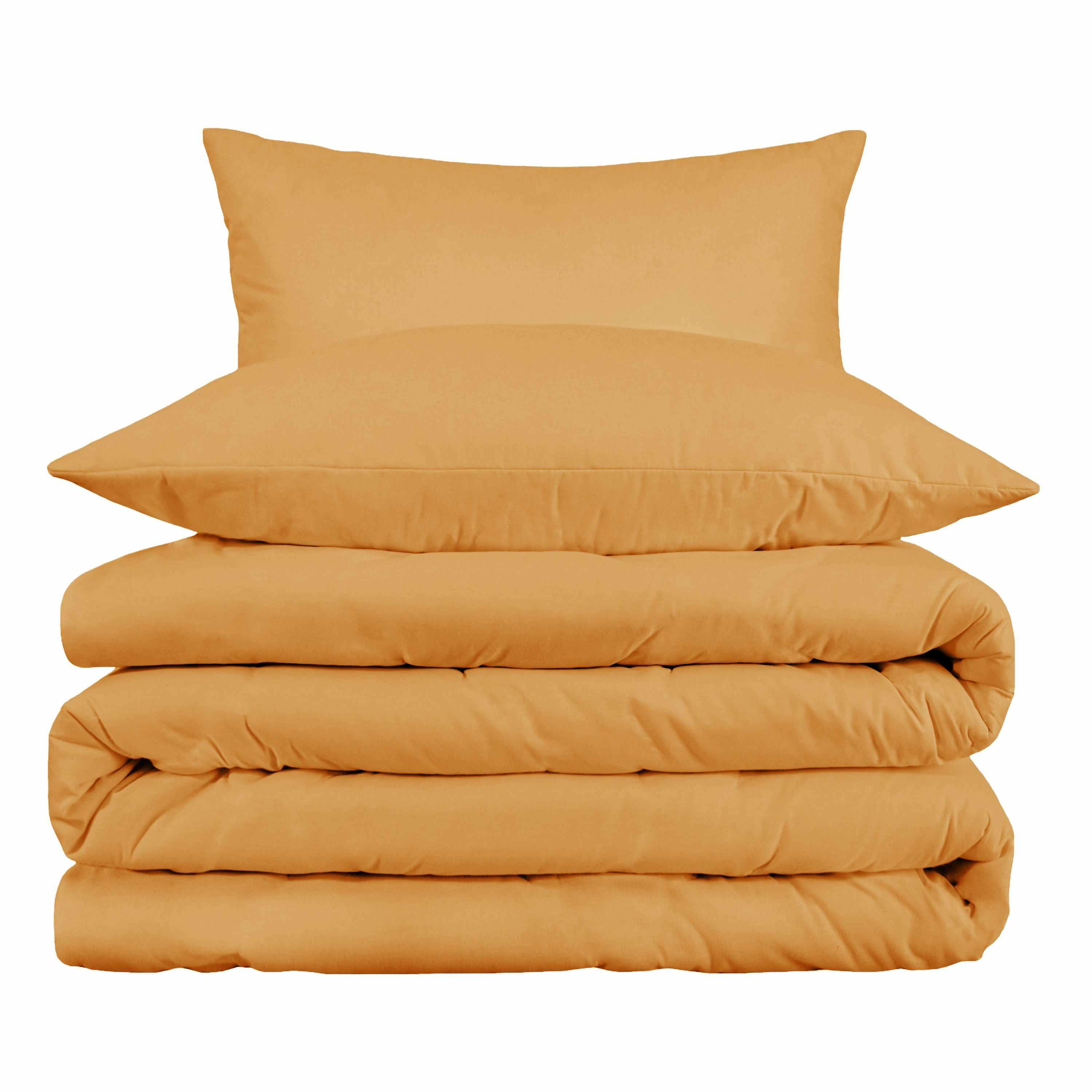 1000 Thread Count Egyptian Cotton Solid Duvet Cover Set