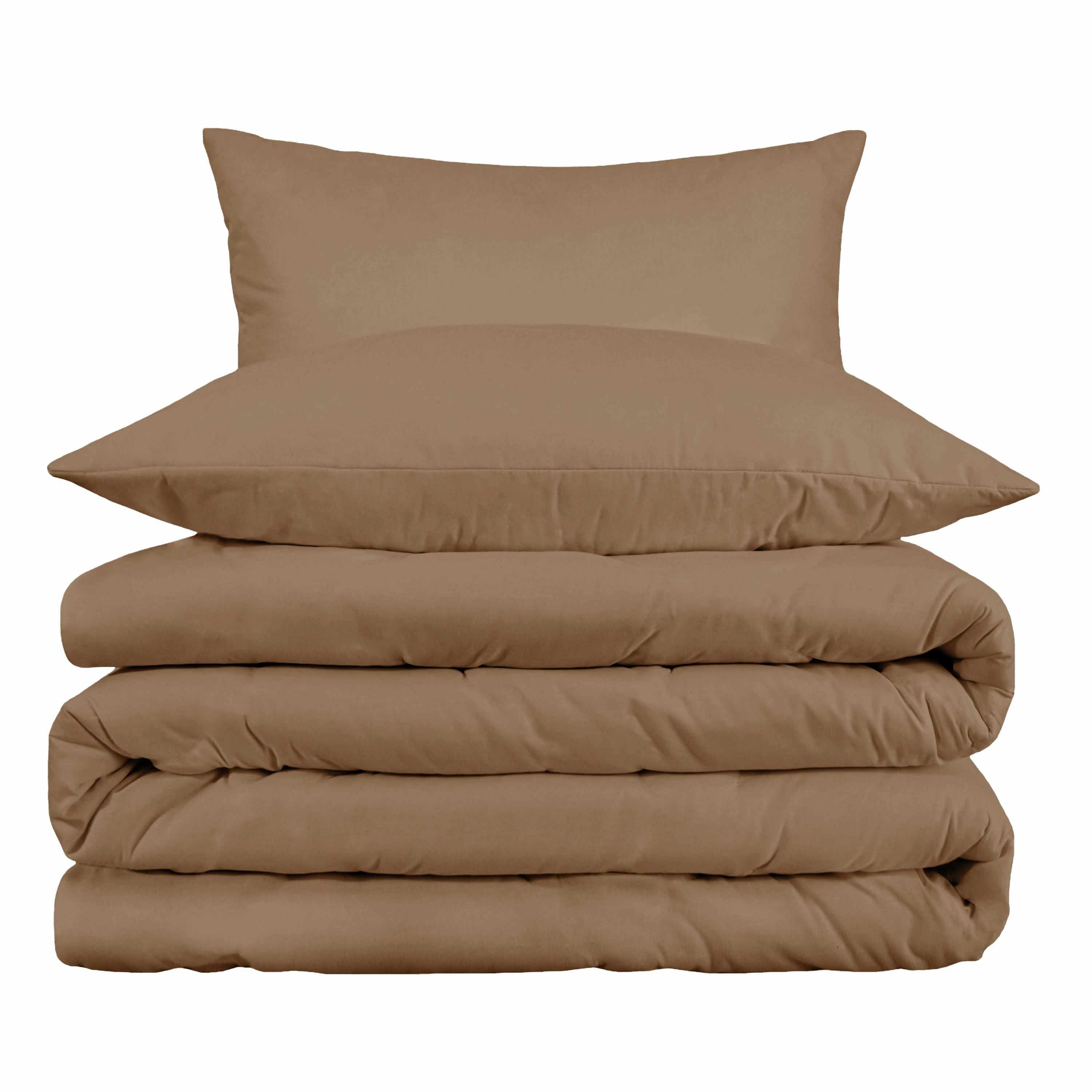 1000 Thread Count Egyptian Cotton Solid Duvet Cover Set