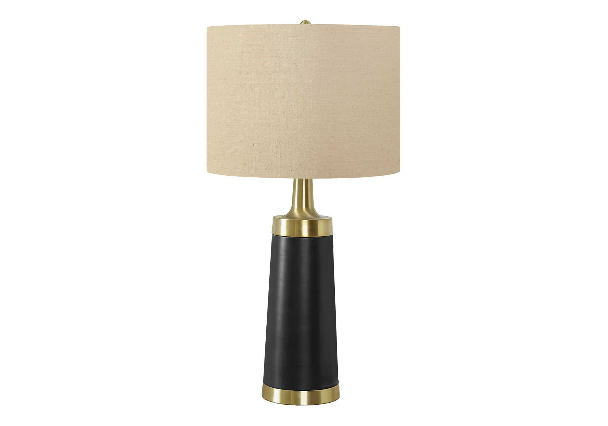 Lighting, Table Lamp, Resin, Contemporary - Black / Cream - Best Buy Furniture