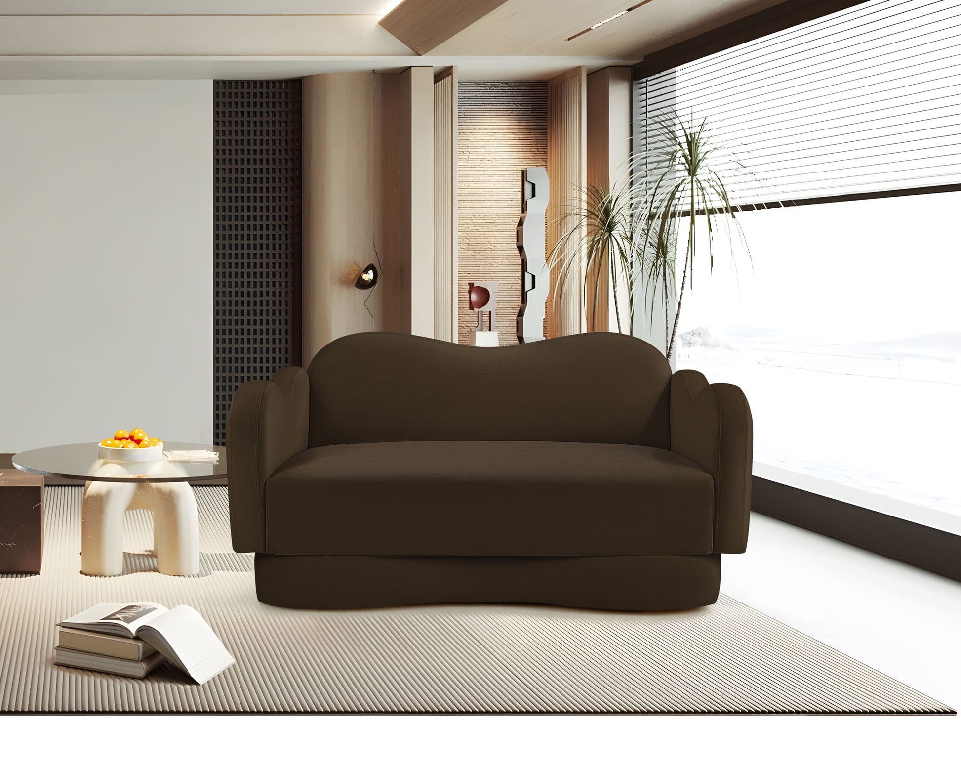 Bloom - Velvet Loveseat - Best Buy Furniture