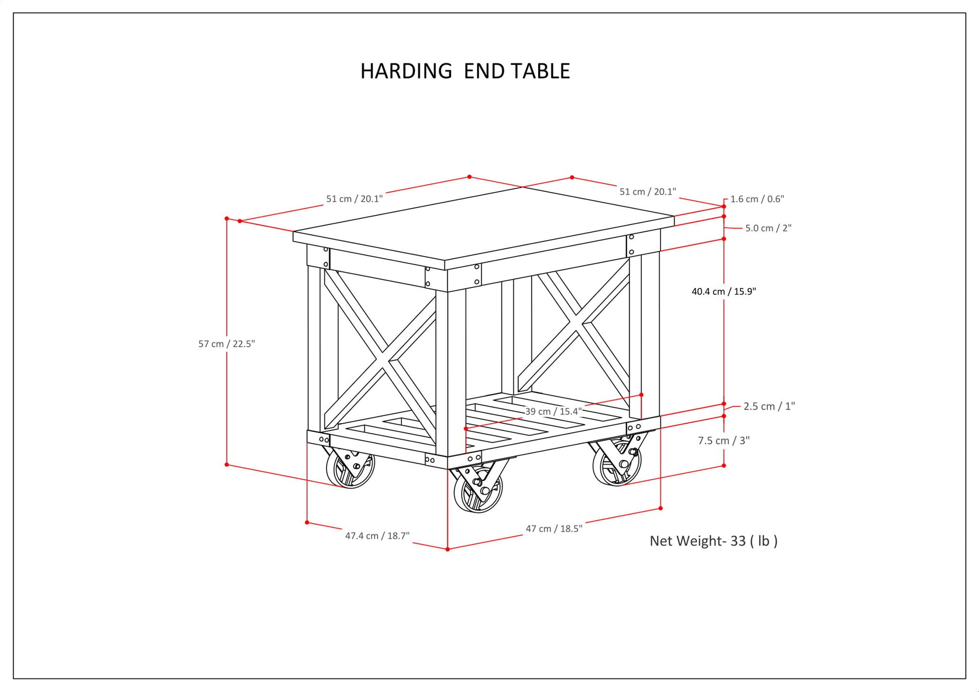 Harding - Handcrafted Table - Best Buy Furniture