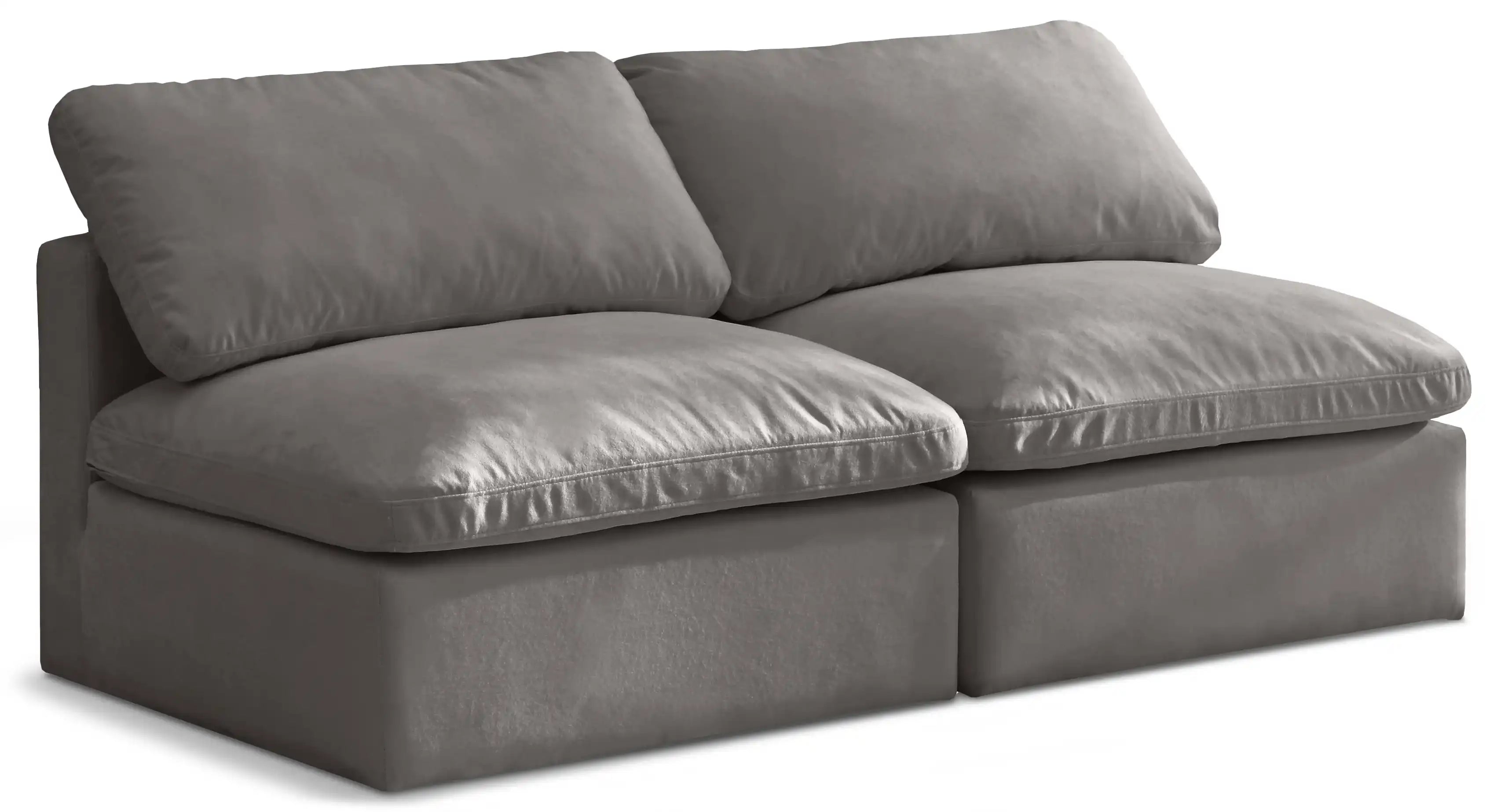 Plush - Modular Armless 2 Seat Sofa - Best Buy Furniture