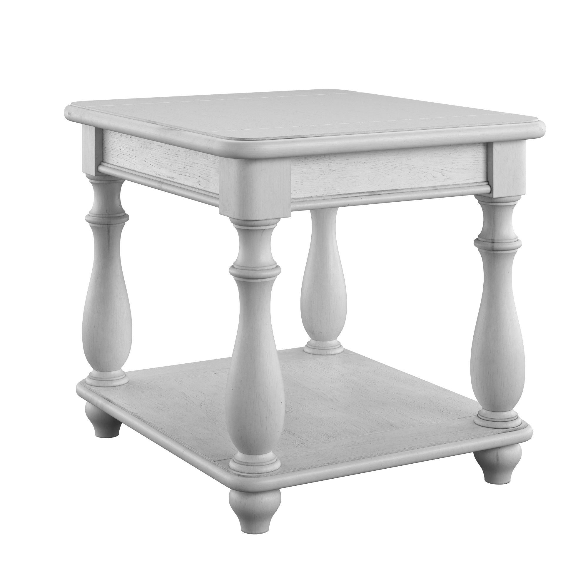 Mariano - Square End Table - Gray - Best Buy Furniture