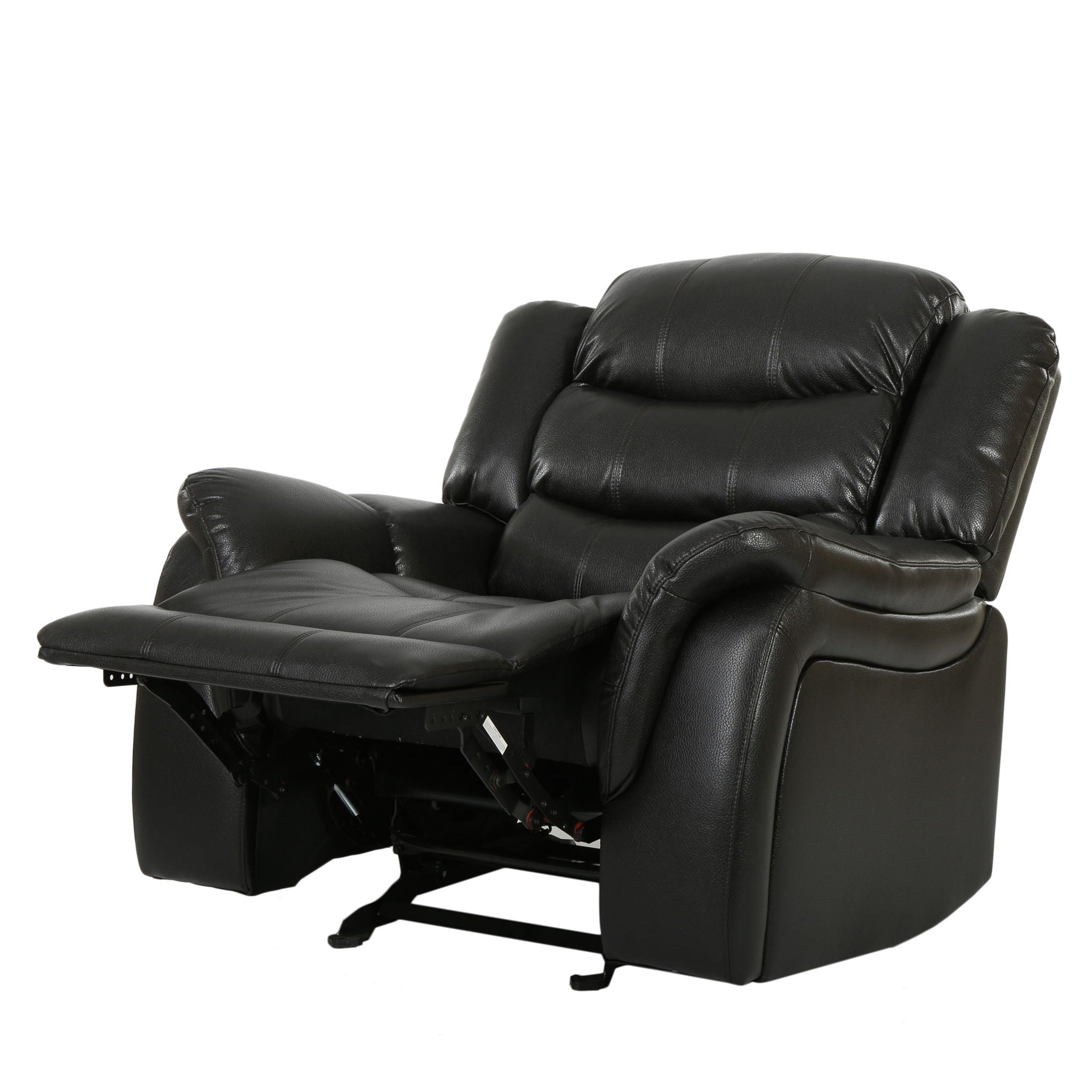 Classic Design Recliner, Upholstery Recliner, Glider Recliner - Black Berry - Best Buy Furniture