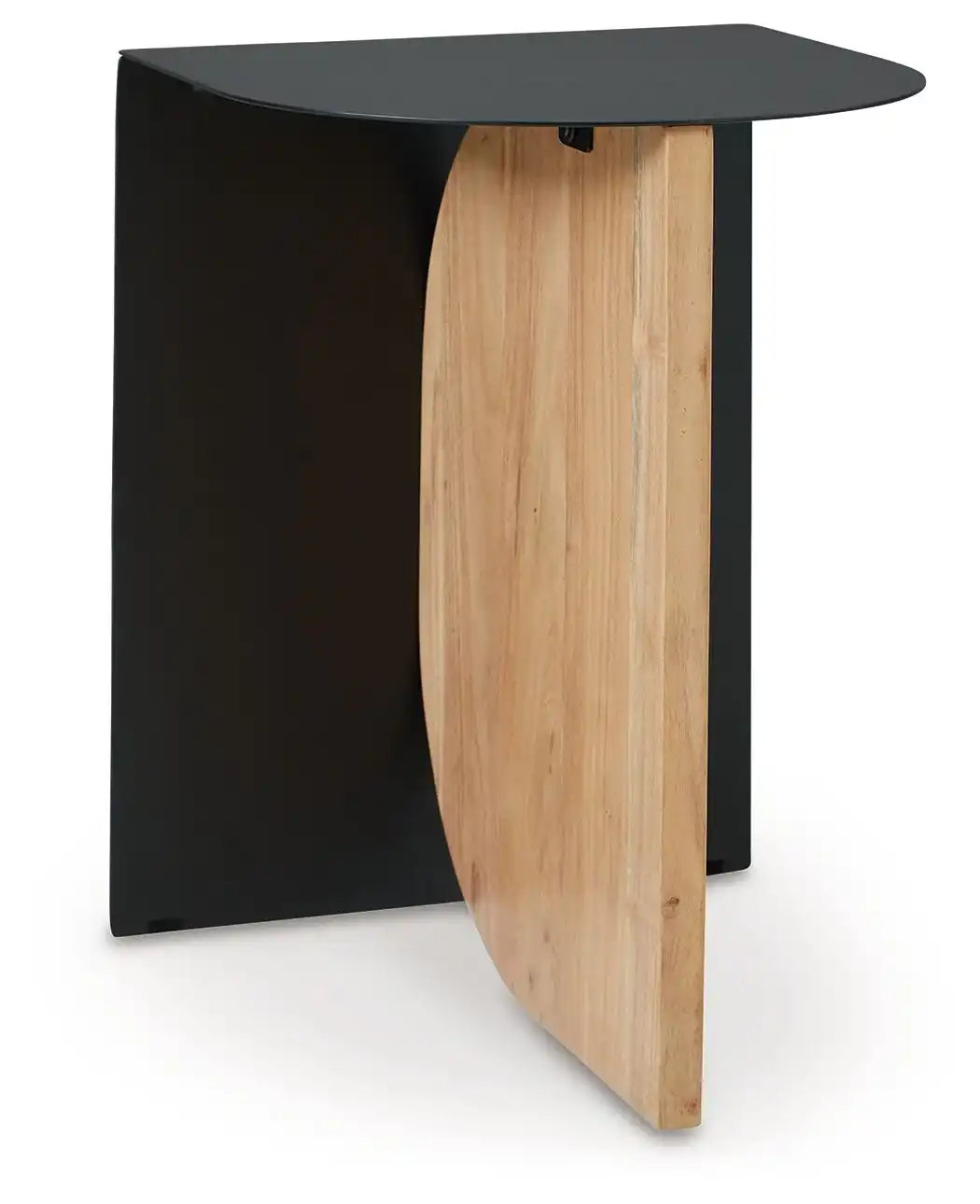 Ladgate - Accent Table - Black / Natural - Best Buy Furniture