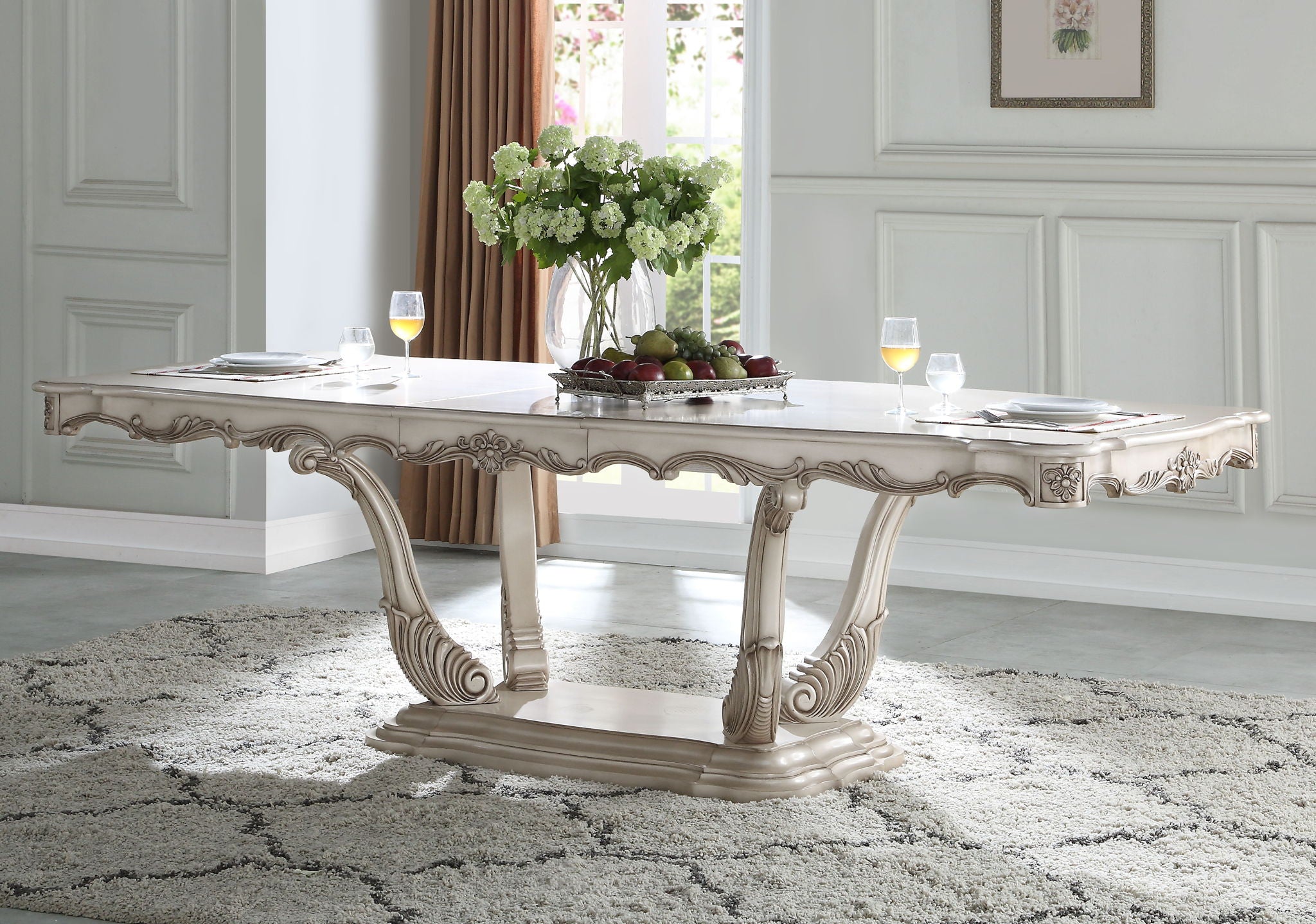Gorsedd - Dining Table - Gold - Best Buy Furniture