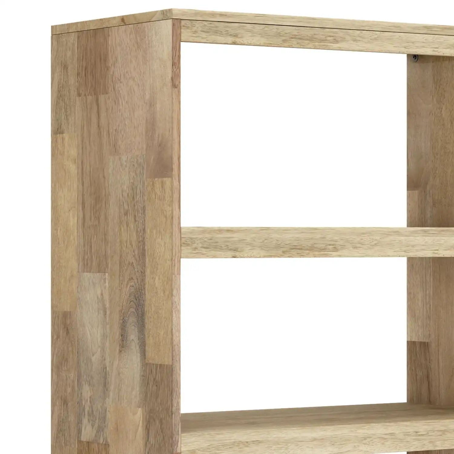 Jager - Bookshelf With Doors - Natural - Best Buy Furniture