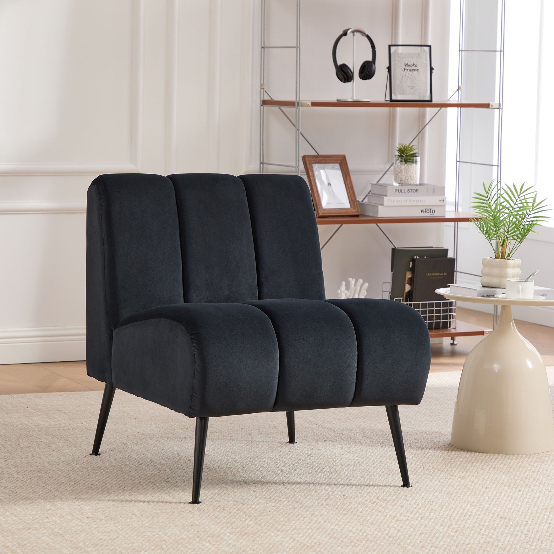 Upholstered Armless Chair For Living Room - Best Buy Furniture