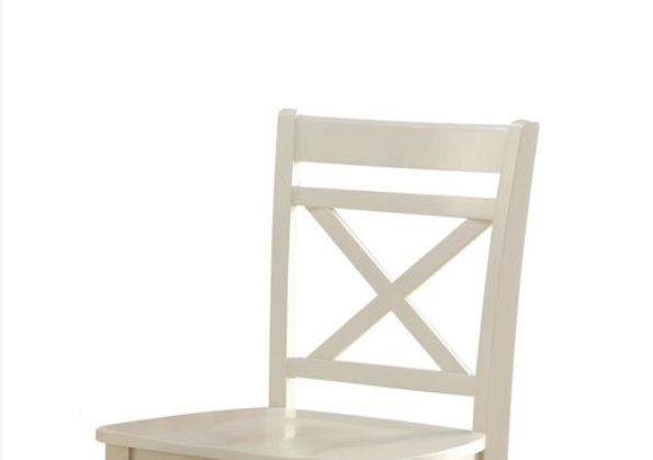 Tartys - Counter Height Chair (Set of 2) - Cream - Best Buy Furniture
