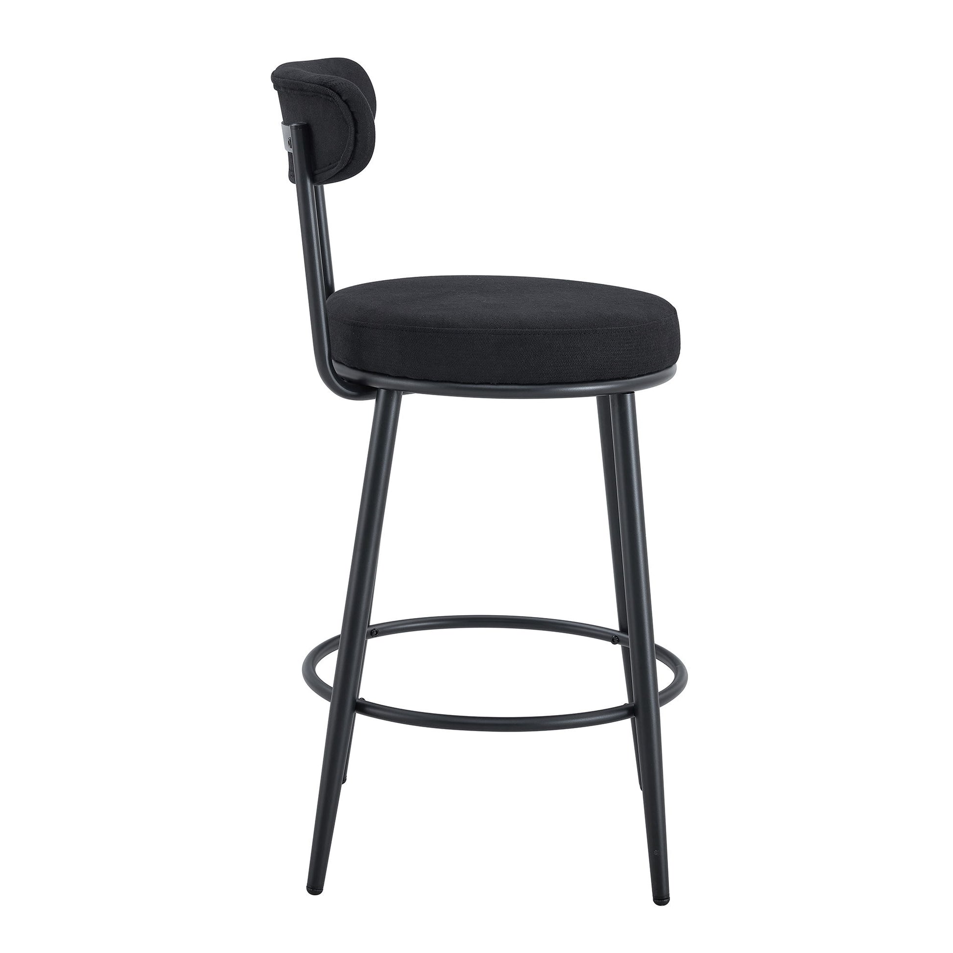 Fashionable Ergonomic High Legged Bar Chairs (Set of 2) - Best Buy Furniture