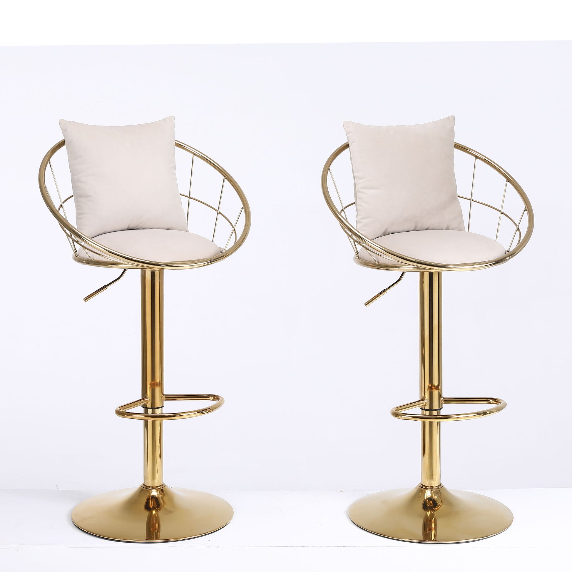 Unique Design Bar Chair, 360 Degree Rotation, Adjustable Height, Suitable For Dining Room And Bar - Best Buy Furniture