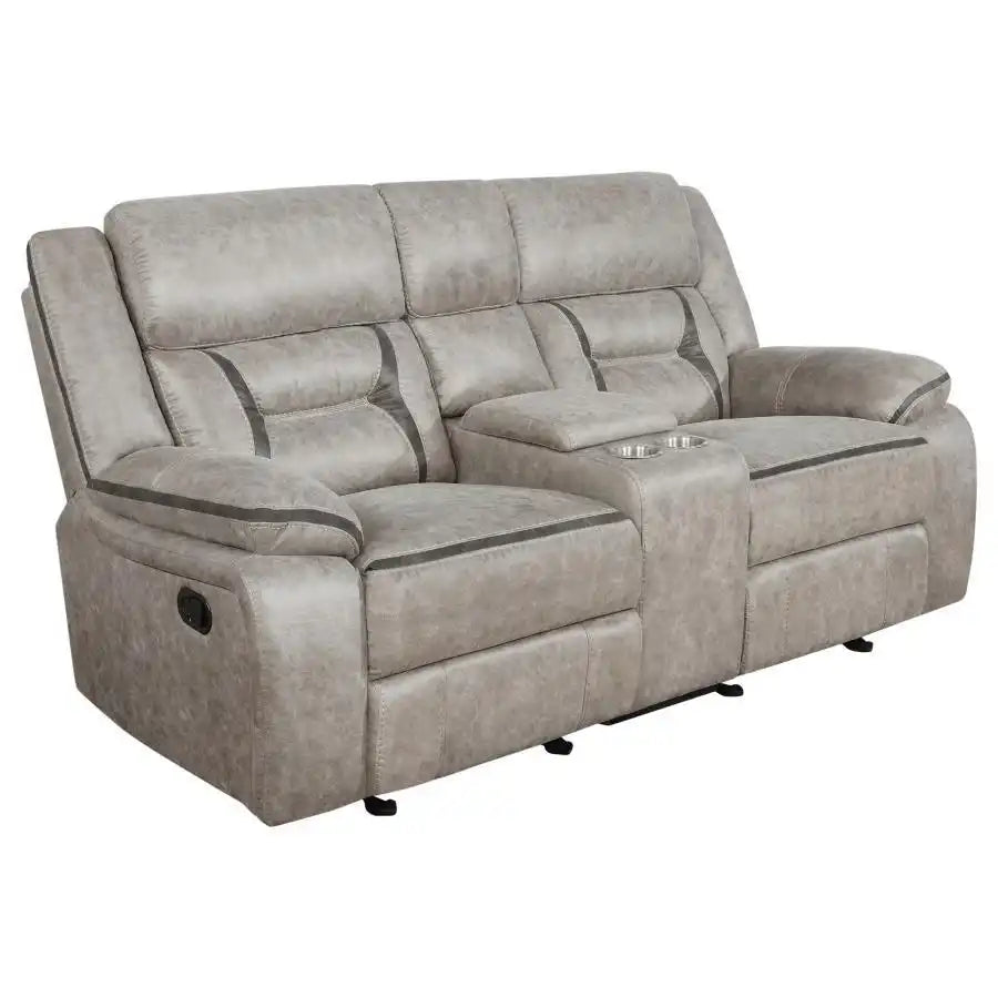 Greer - Upholstered Reclining Sofa Set - Best Buy Furniture