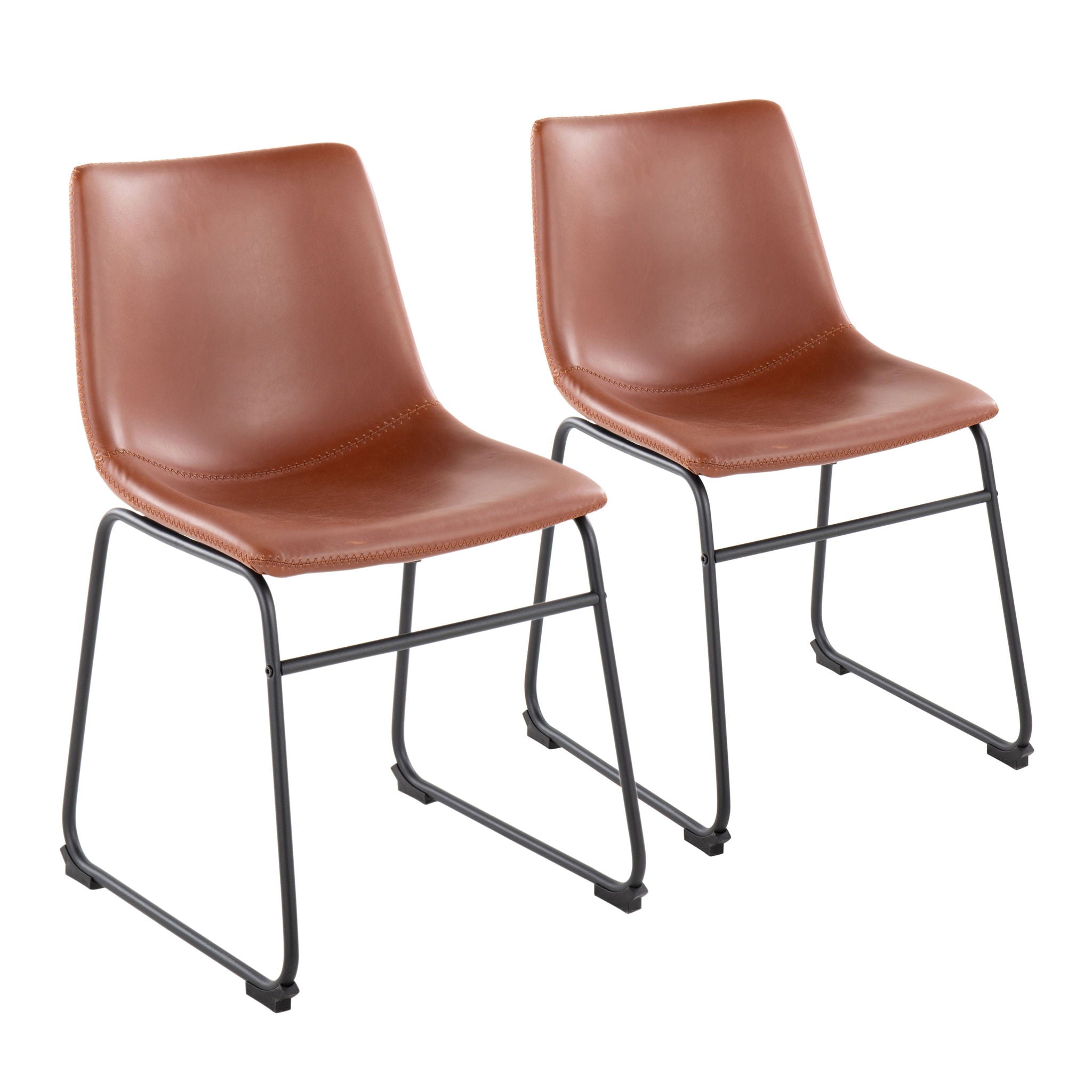 Duke - Industrial Side Chair (Set of 2) - Best Buy Furniture