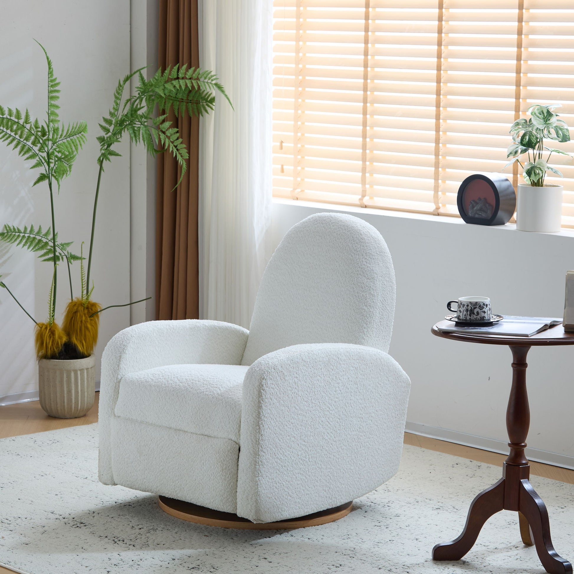 Contemporary 360 Swivel And Glider Recliner Chair - Best Buy Furniture