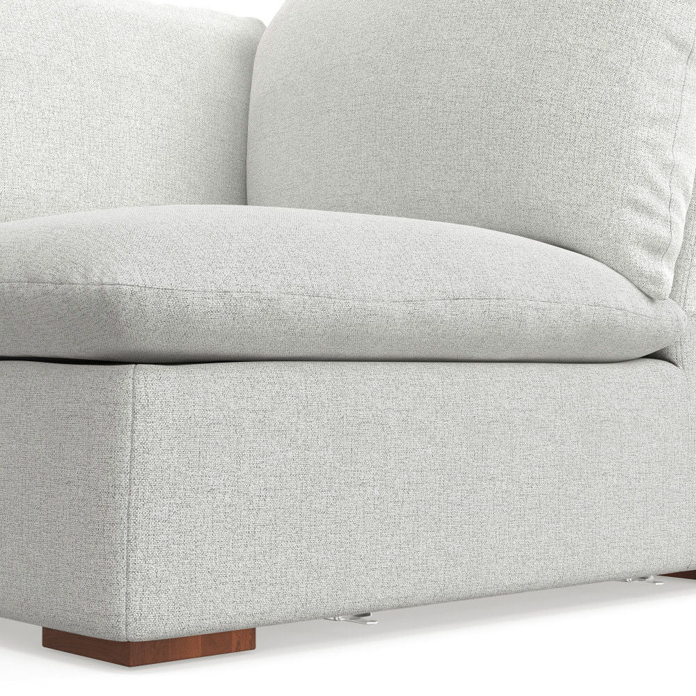 Jasmine - Corner Sofa Module - Gray - Best Buy Furniture