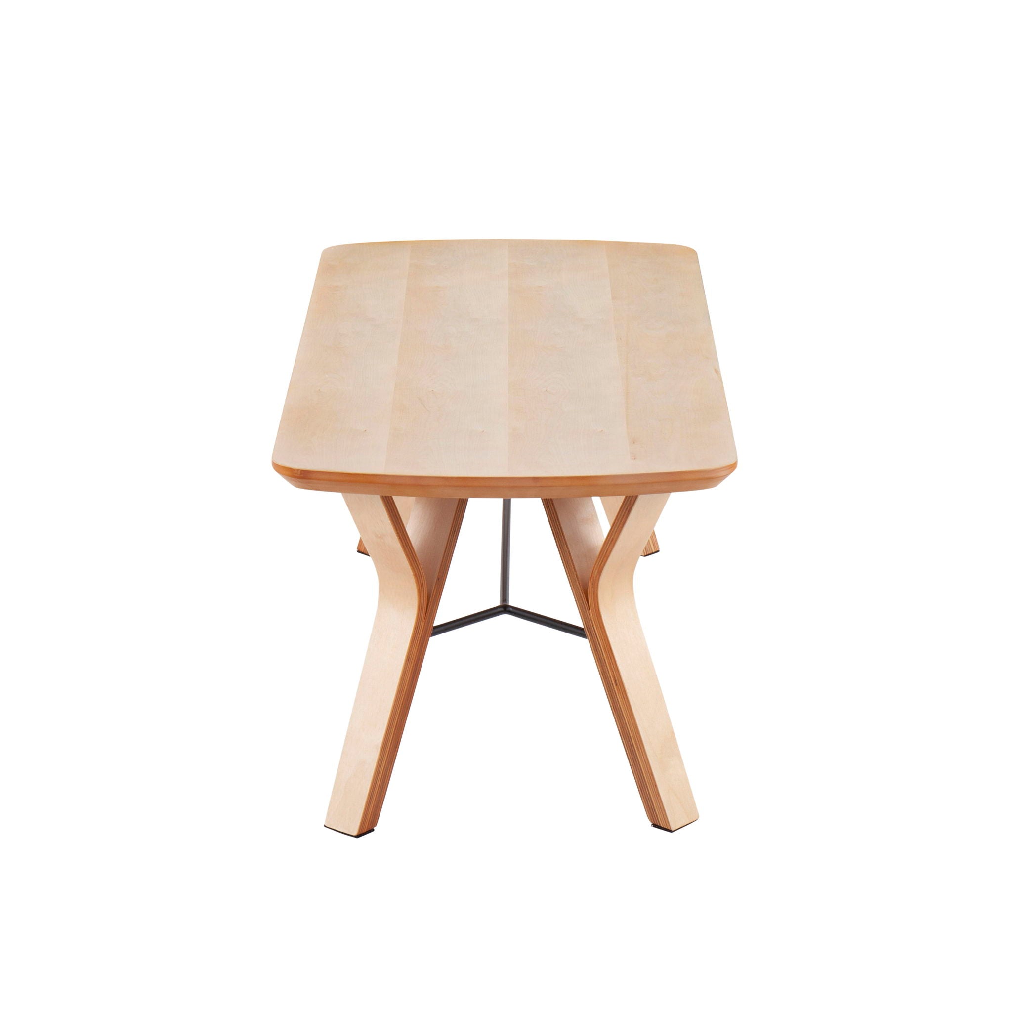 Folia - Mid-Century Modern Coffee Table - Natural - Best Buy Furniture