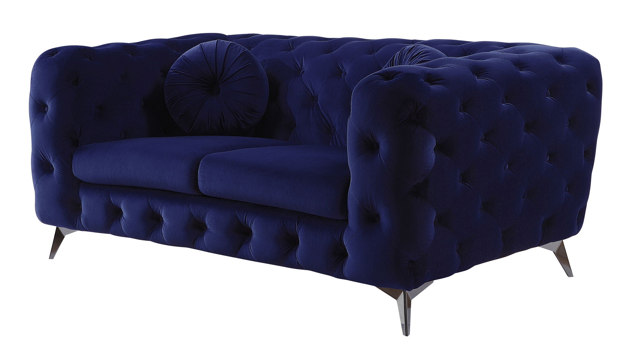 Atronia - Velvet Loveseat - Best Buy Furniture