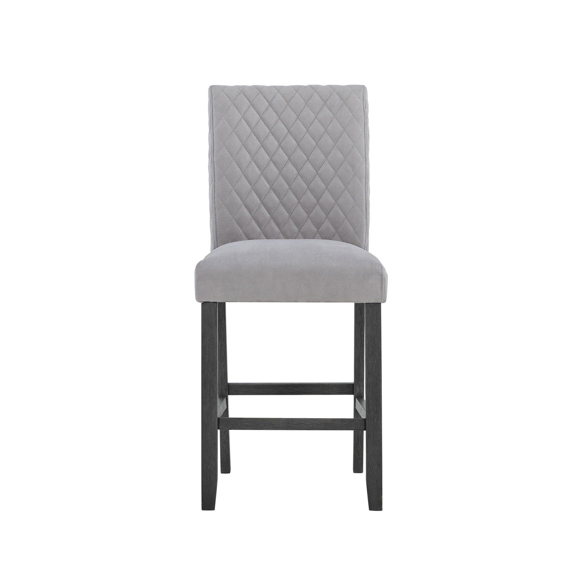 Jasmine - Barstool (Set of 2) - Gray - Best Buy Furniture