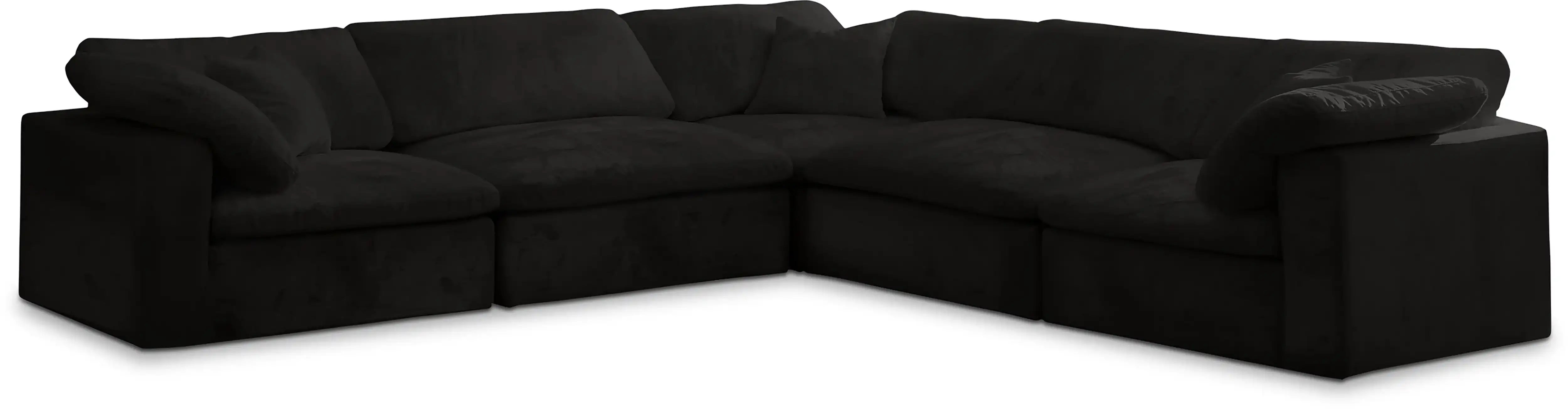 Cozy - 5 Piece Modular Corner Sectional - Best Buy Furniture