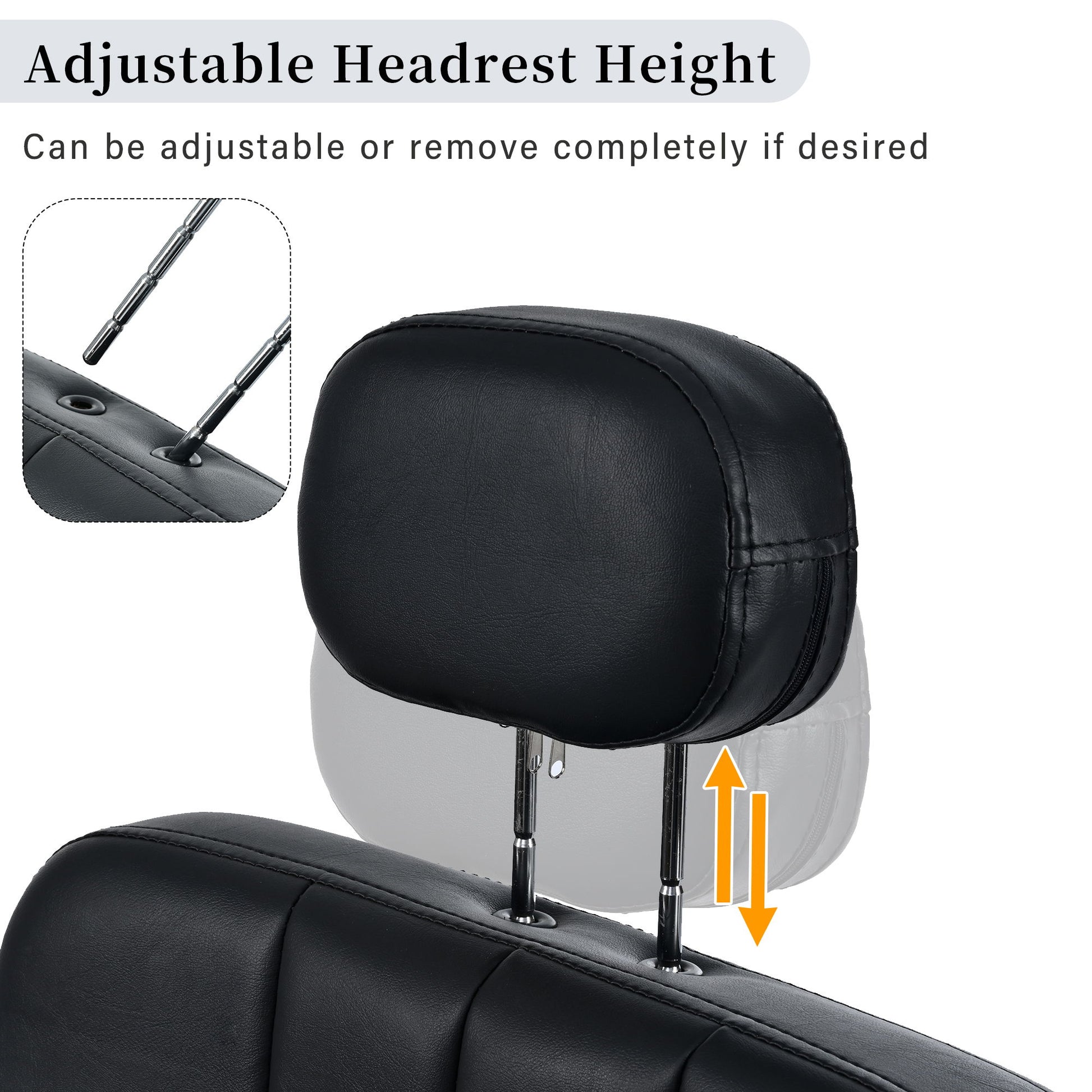 Premium Reclining Barber Chair Salon Chair For Hair Stylist With Heavy Duty Hydraulic Pump, 360° Rotation, Tattoo Chair Shampoo Beauty Salon Equipment, Max Load Weight 400 Lbs - Best Buy Furniture