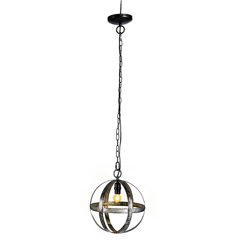 Metal Chandelier, Hanging Light Fixture With Adjustable Chain For Kitchen, Bulb Not Included - Gray - Best Buy Furniture