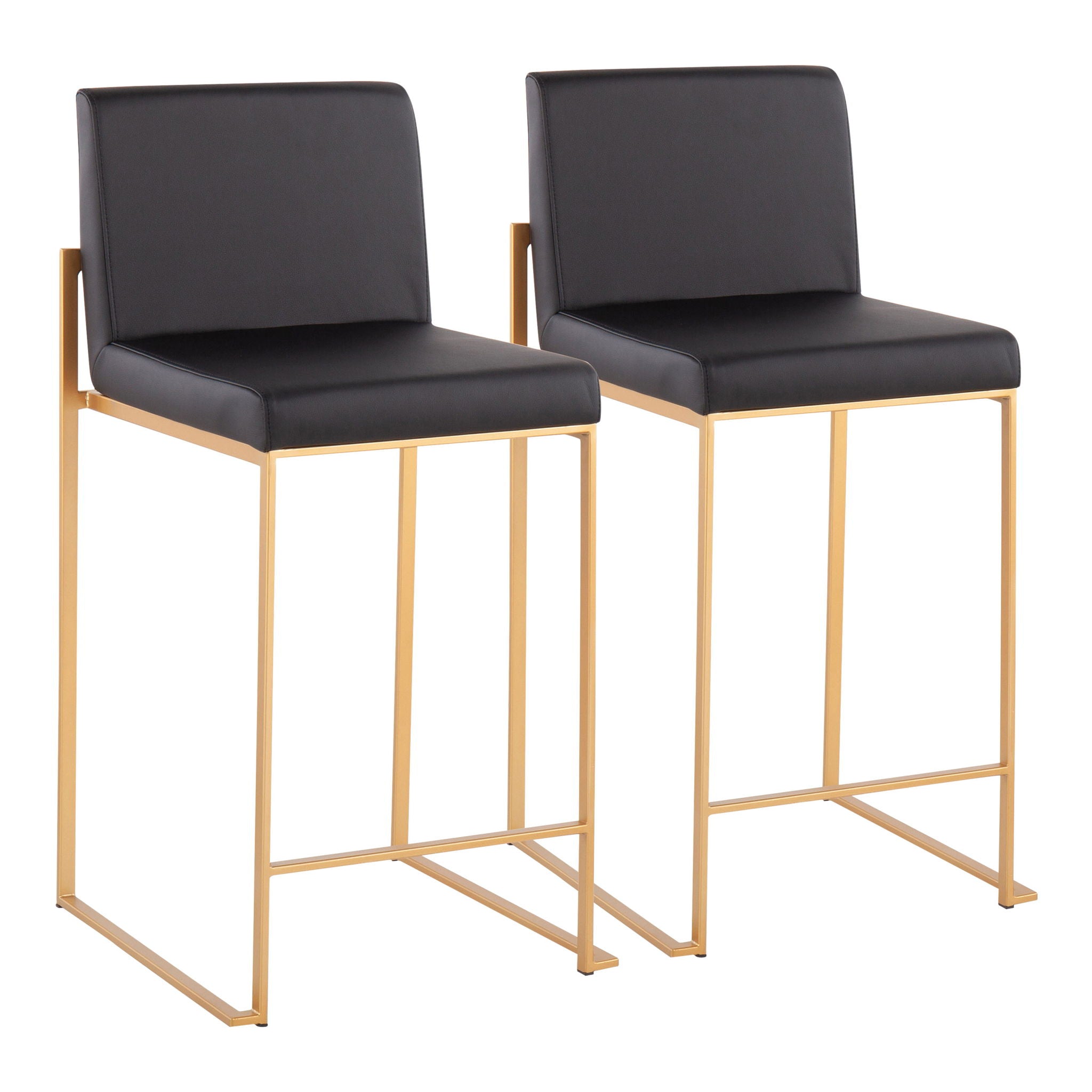 Fuji - Contemporary High Back Stylish Counter Stool - Best Buy Furniture