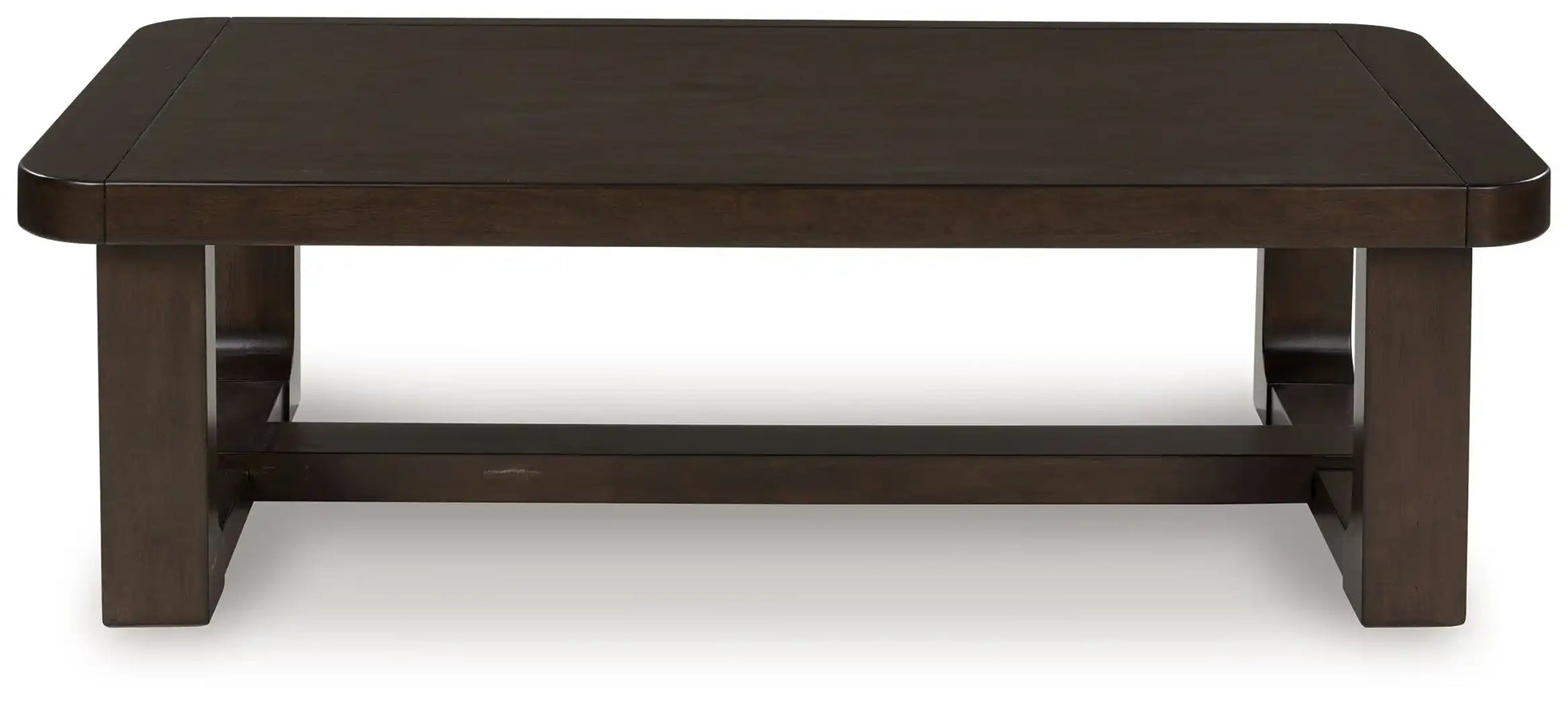 Breckington - Rectangular Cocktail Table - Dark Brown - Best Buy Furniture