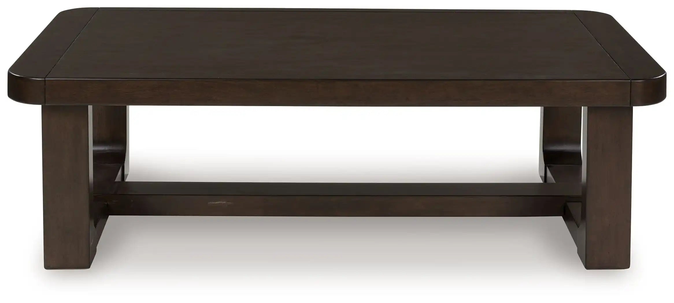 Breckington - Rectangular Cocktail Table - Dark Brown - Best Buy Furniture