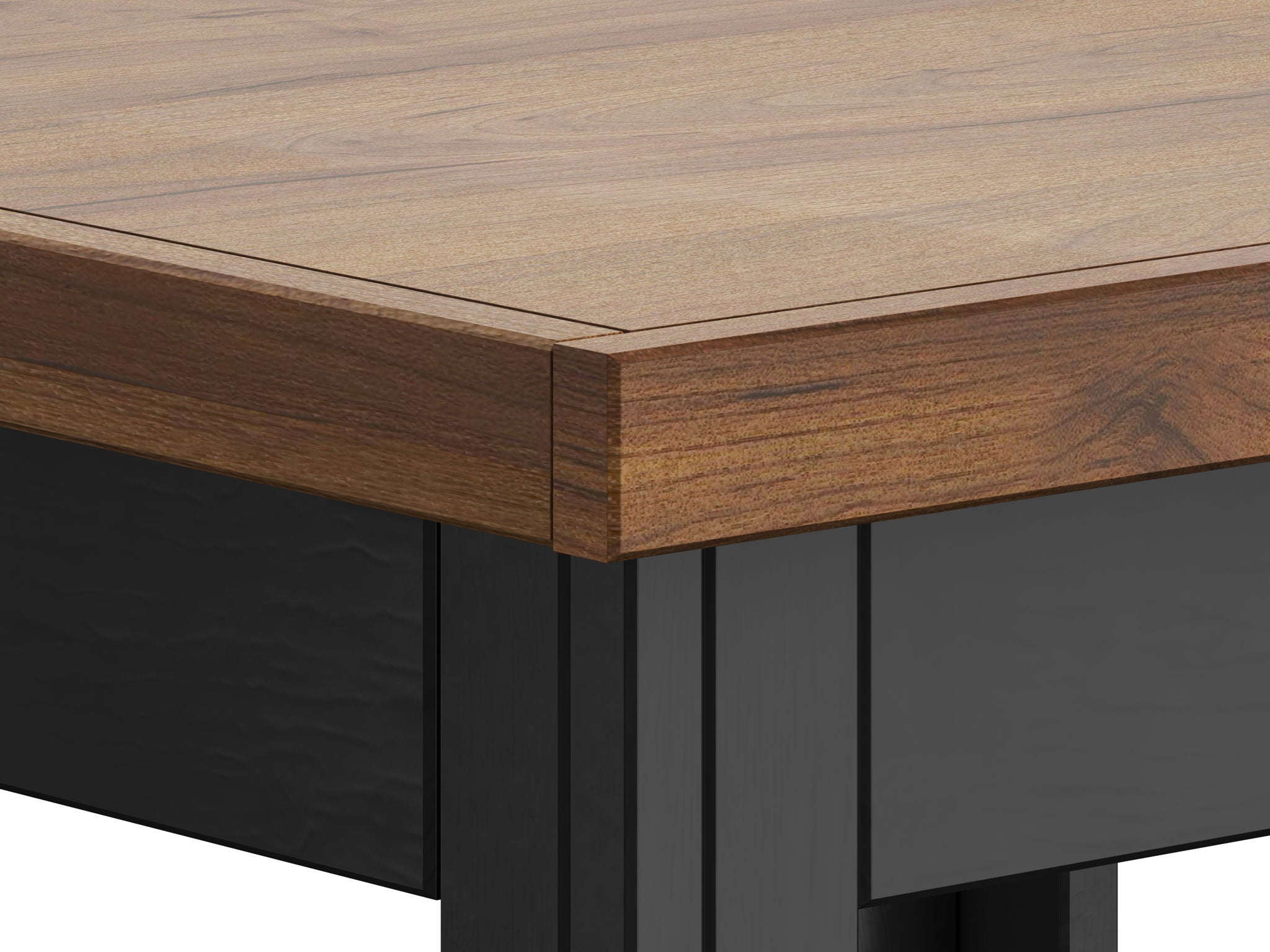 Essex - Side Table - Black, Whiskey - Best Buy Furniture