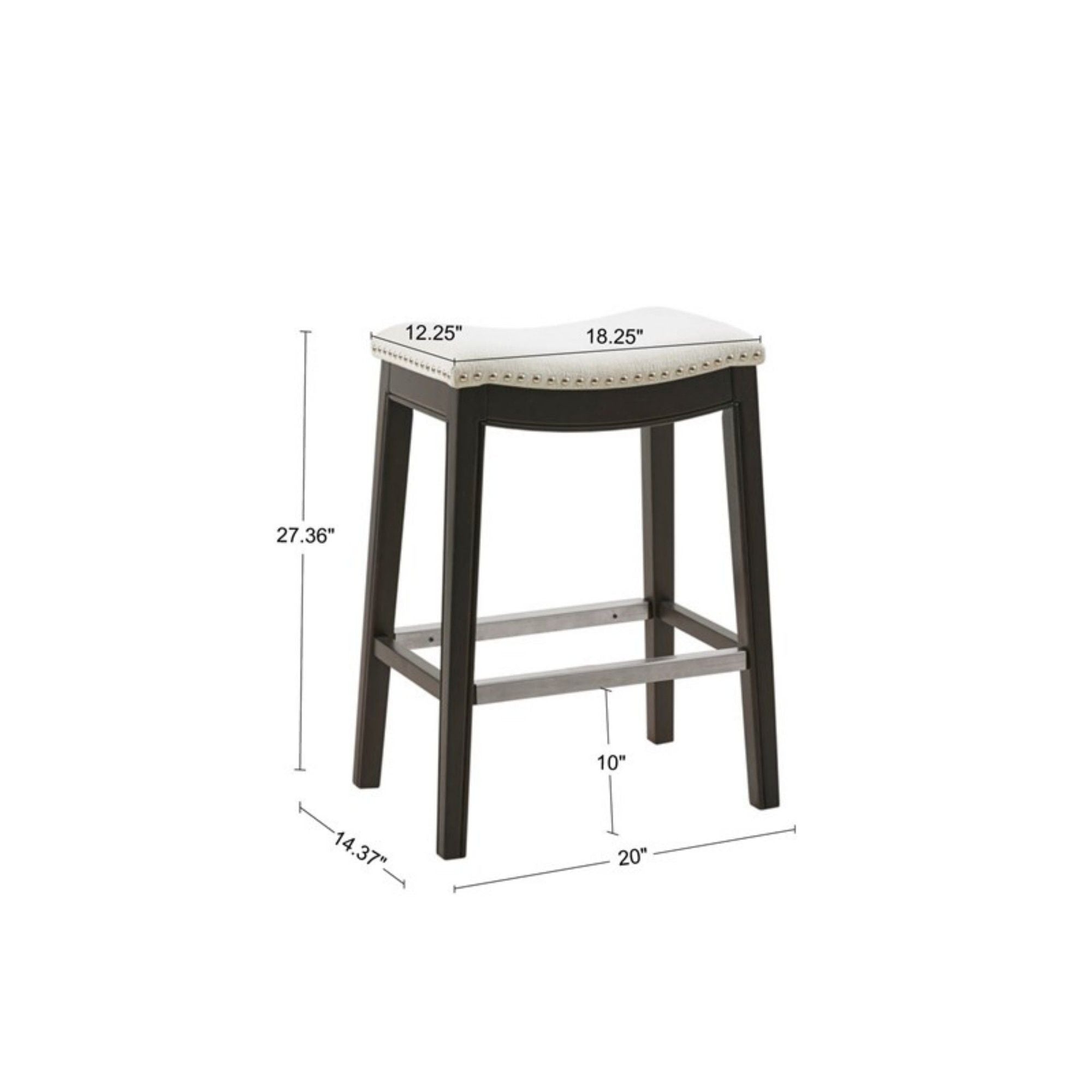 Saddle Counter Stool With High Density Foam - Best Buy Furniture
