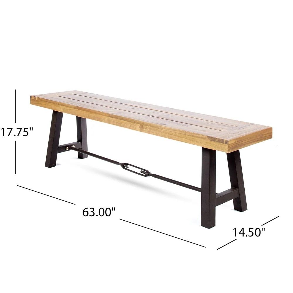Catriona - 3 Piece Wood Outdoor Dining Set - Teak - Best Buy Furniture