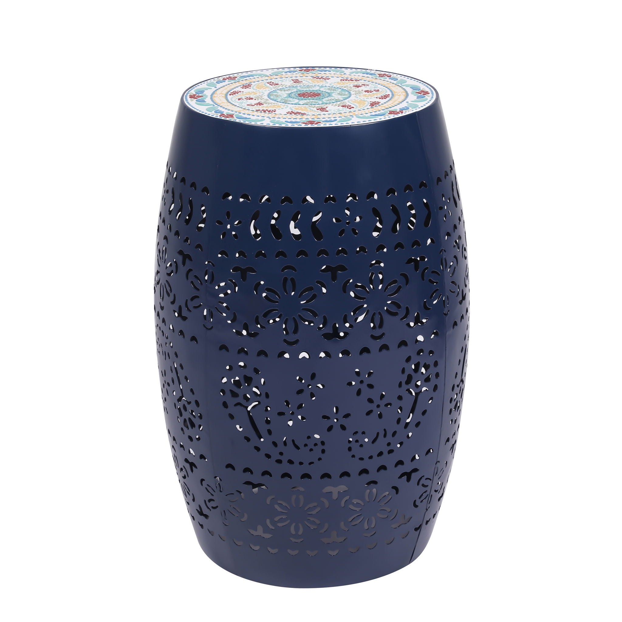 Lilac - Mosaic Side Table - Best Buy Furniture