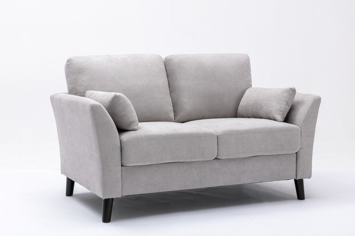 Damian - Woven Fabric Loveseat - Best Buy Furniture