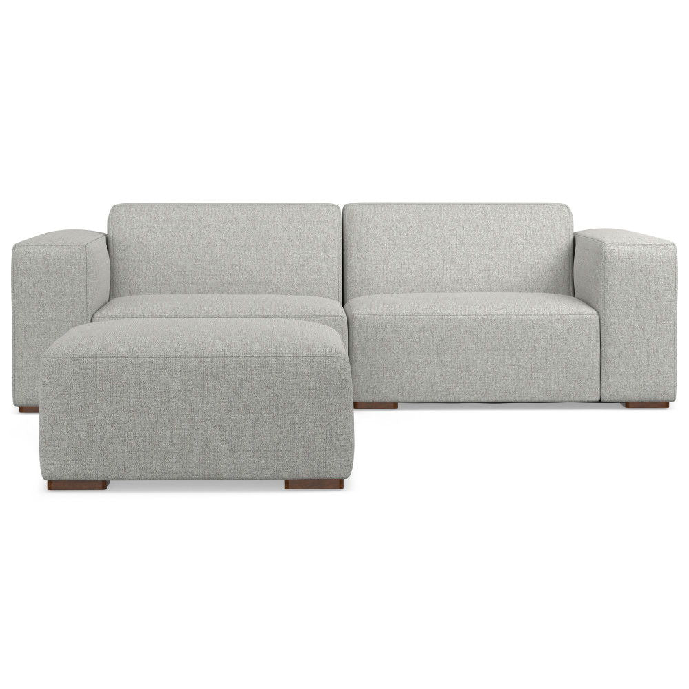 Rex - Handcrafted Sectional Sofa And Ottoman - Best Buy Furniture