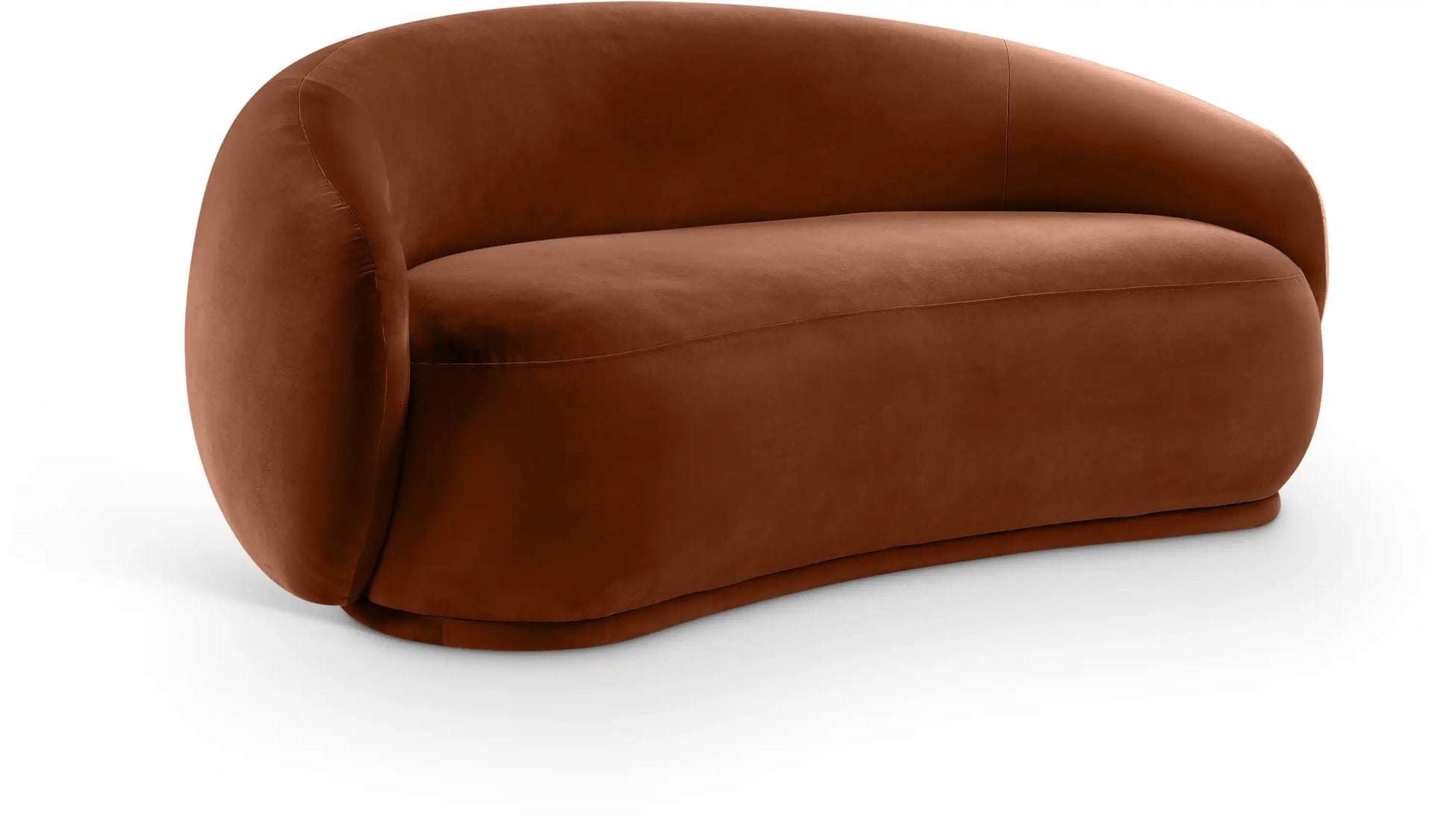 Emery - Loveseat - Cognac - Best Buy Furniture