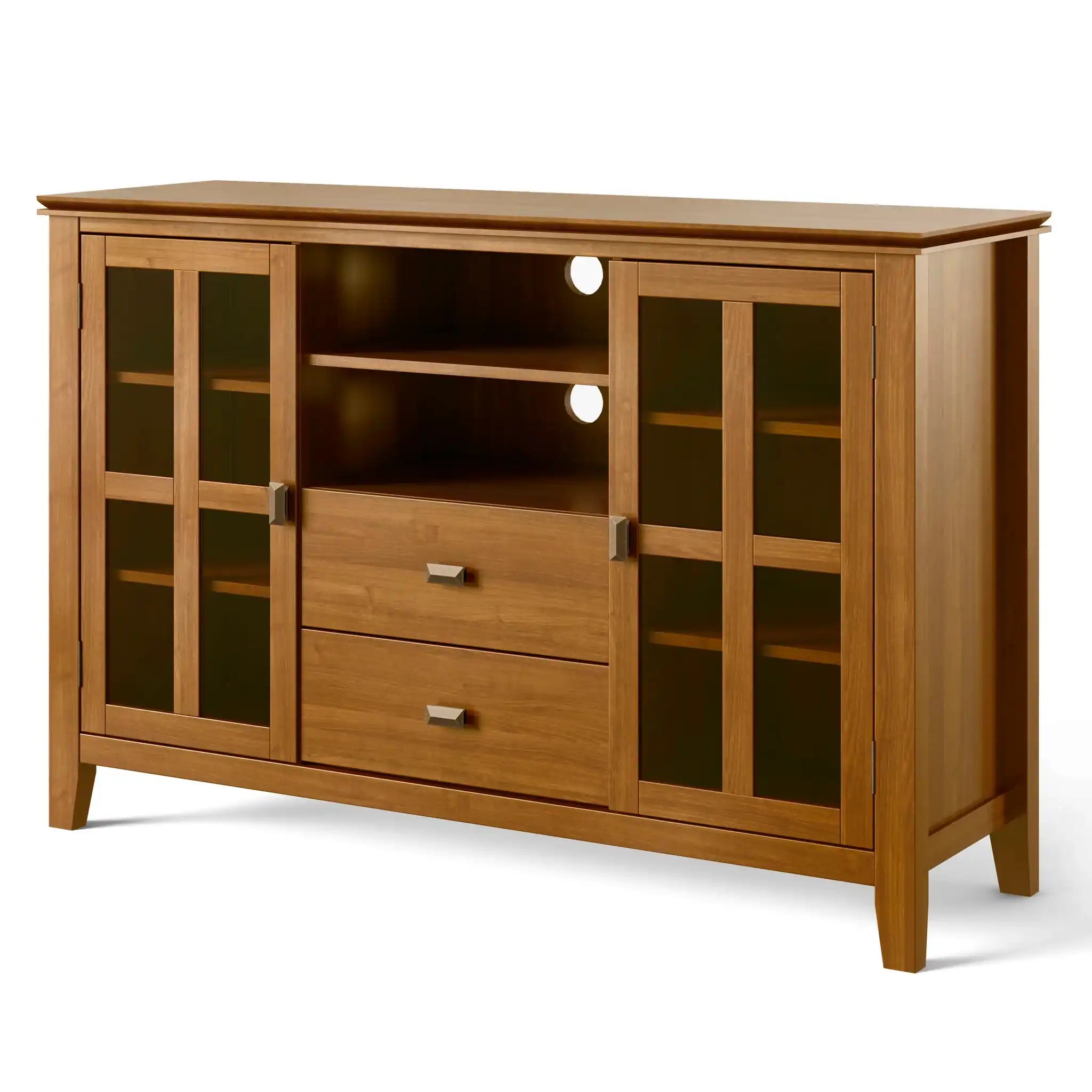 Artisan - Handcrafted, Tall TV Media Stand - Best Buy Furniture