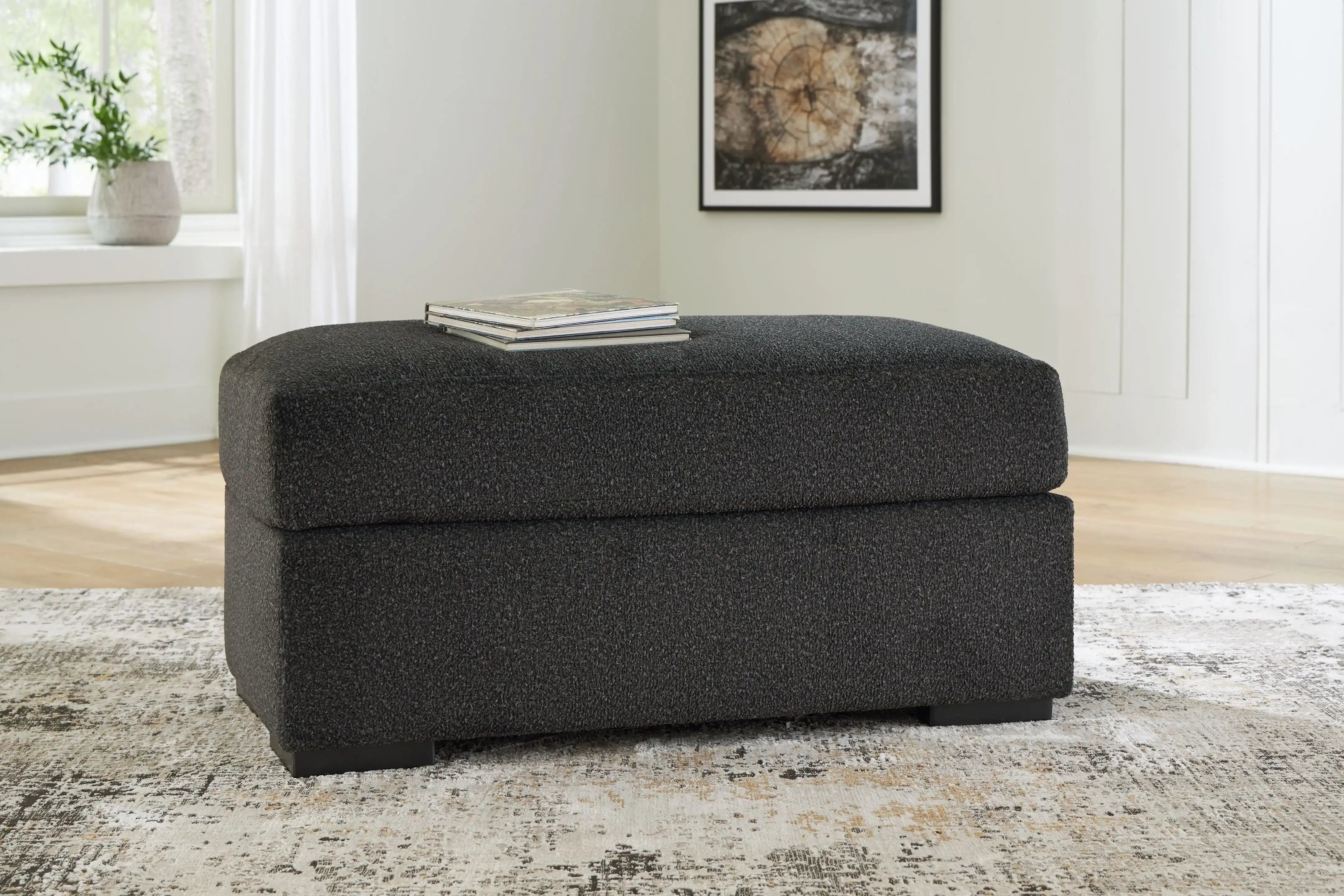 Wryenlynn - Ottoman - Onyx - Best Buy Furniture