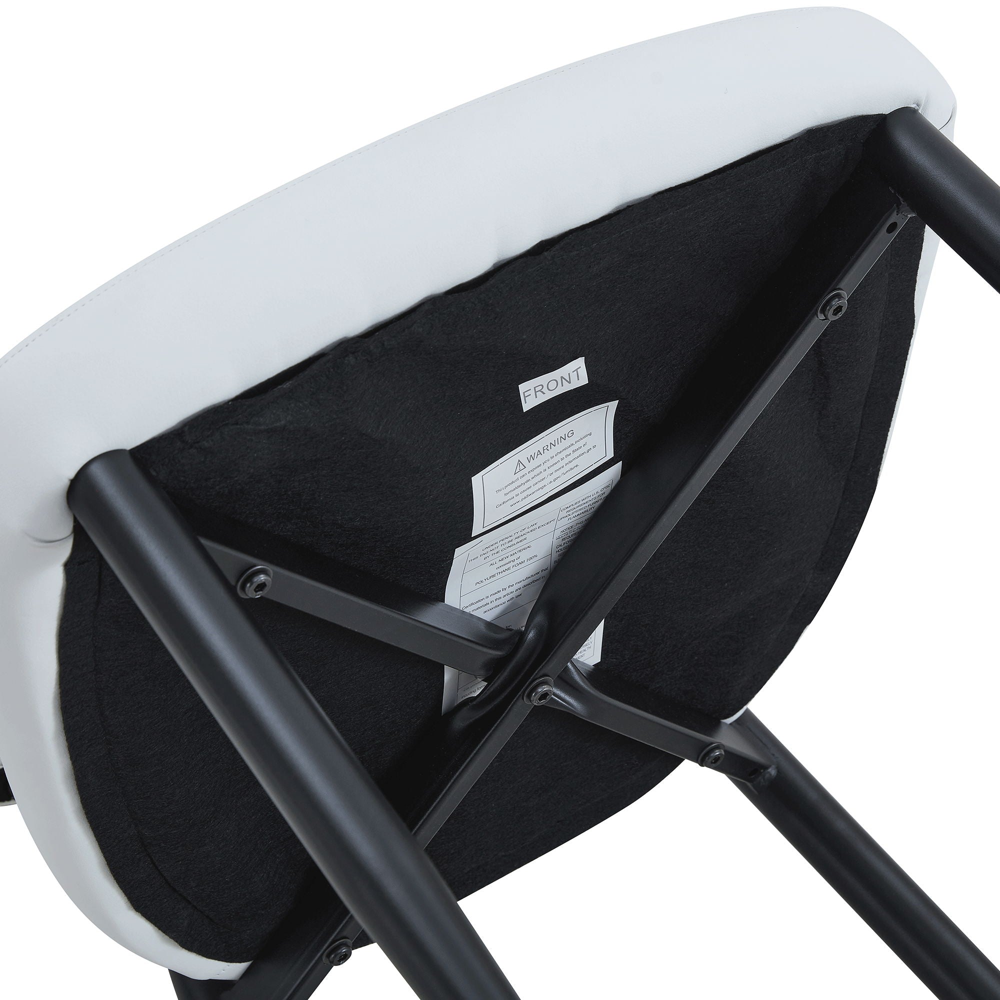 Minimalist Ergonomic Dining Chair With Curved Backres (Set of 4) - Best Buy Furniture