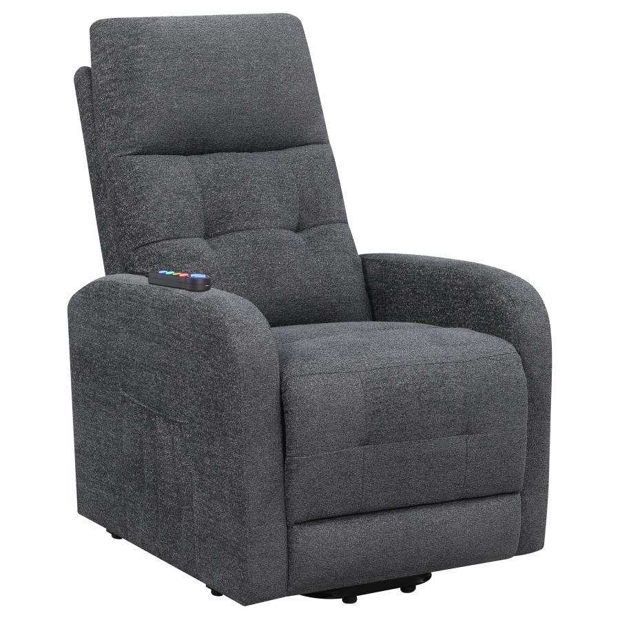 Howie - Upholstered Power Lift Massage Chair - Best Buy Furniture