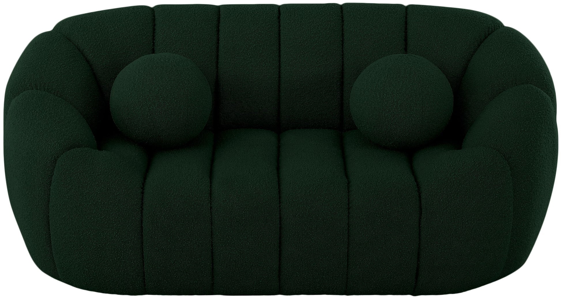Elijah - Boucle Fabric Loveseat - Best Buy Furniture