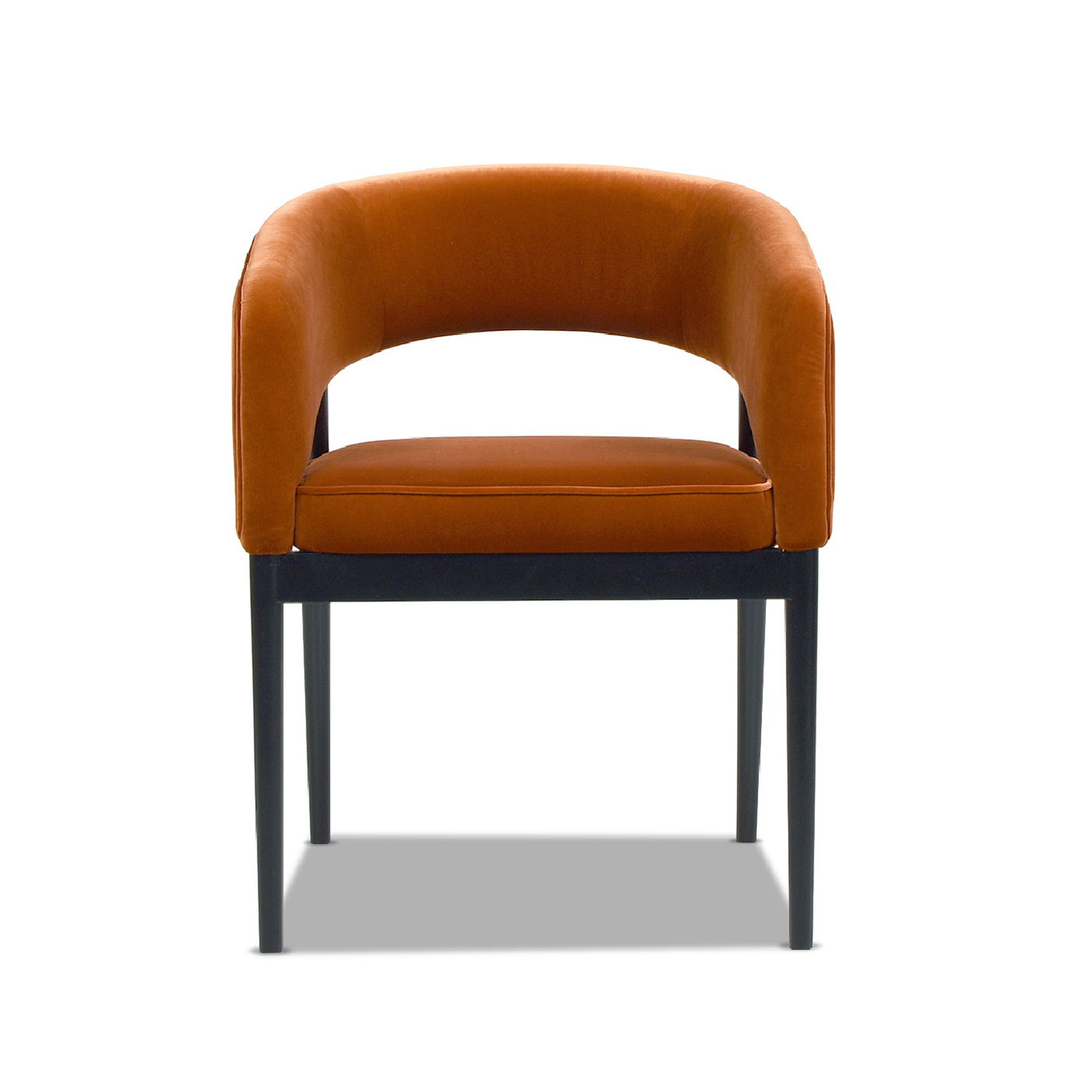 Mirah - Modern Open Barrel Dining Chair - Best Buy Furniture