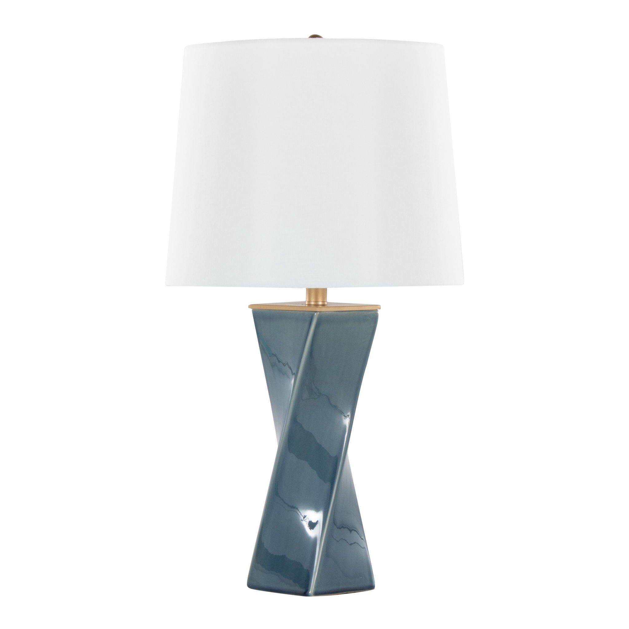 Curvo - Square Contemporary Table Lamp - Best Buy Furniture